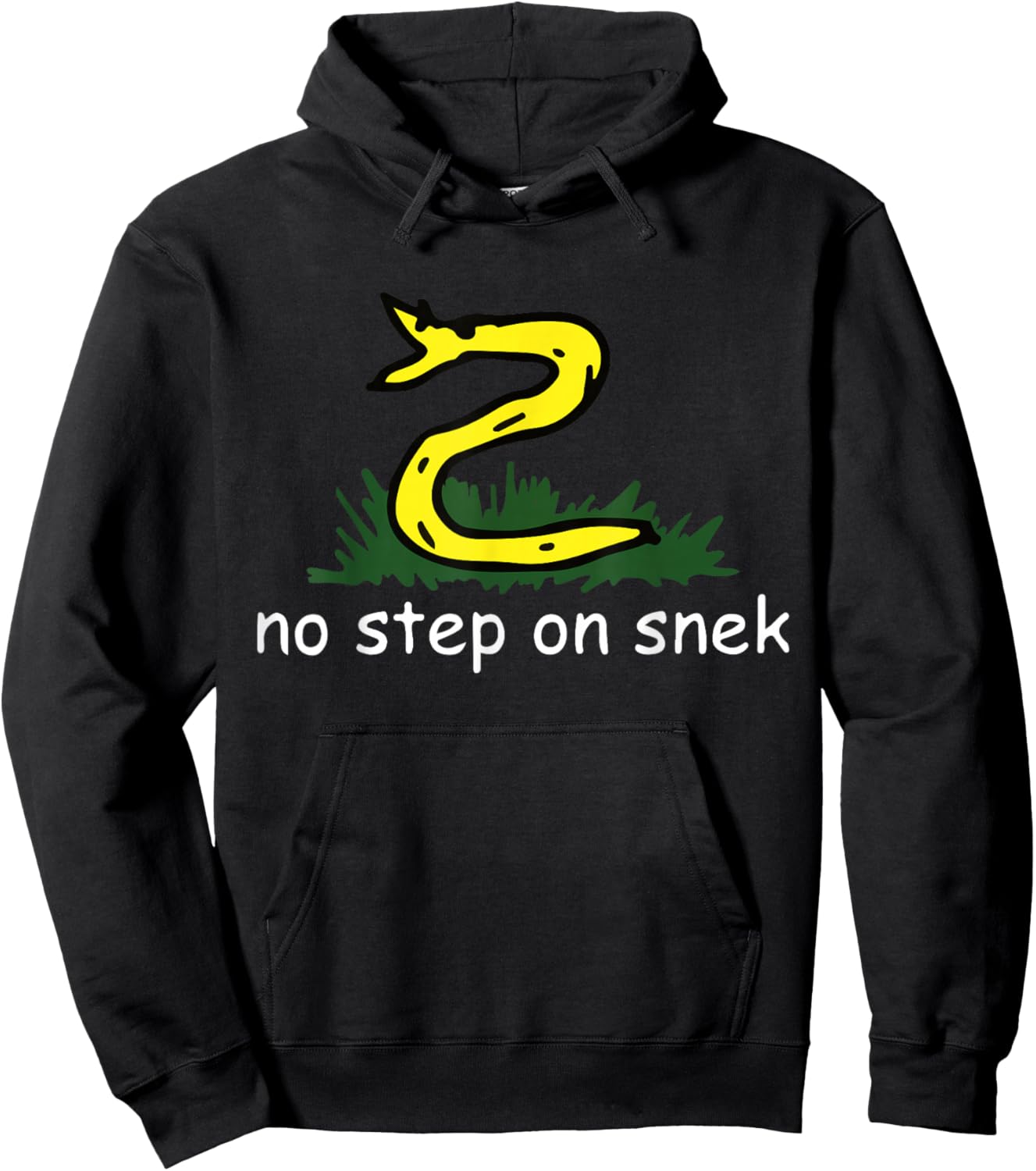 No Step On Snek Hoodie - Hoodie | Black