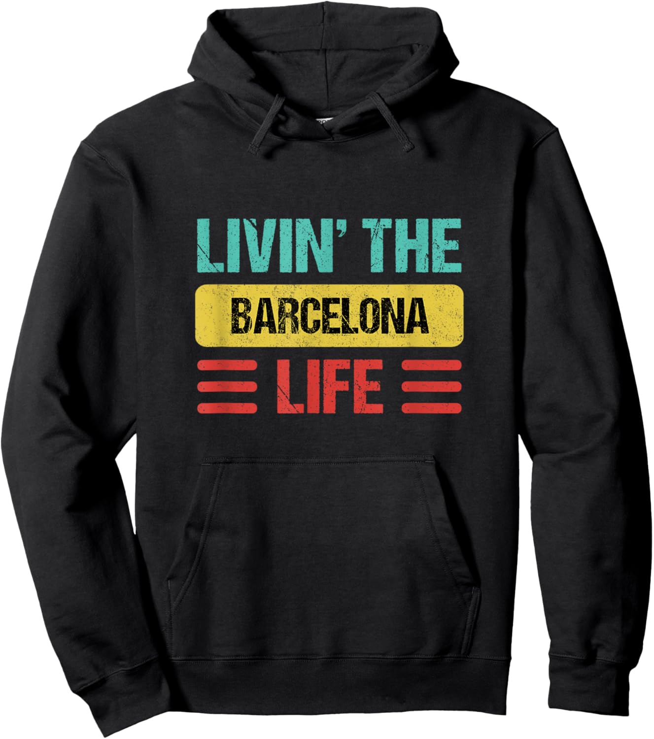 Barcelona Spain Hoodie - Hoodie | Black