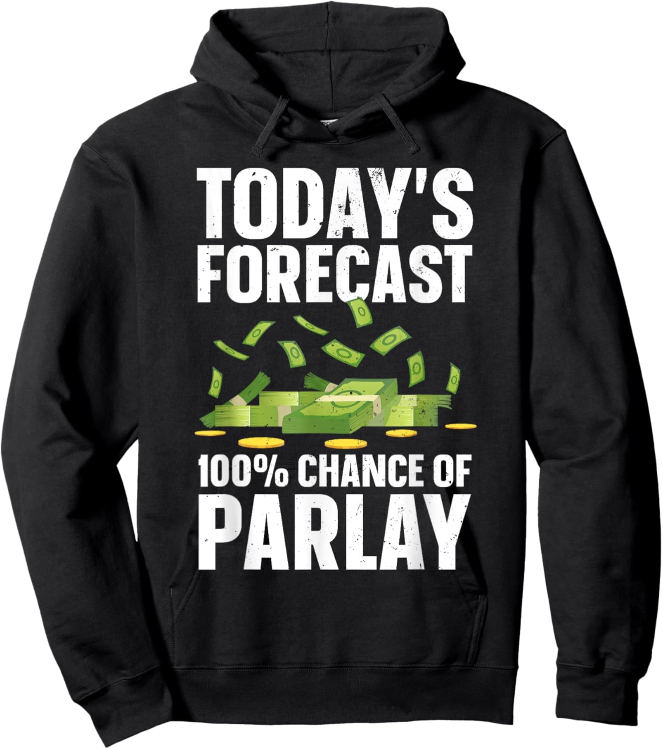 Parlay Sports Betting Design Women Sports Gambler Hoodie - Hoodie | Black