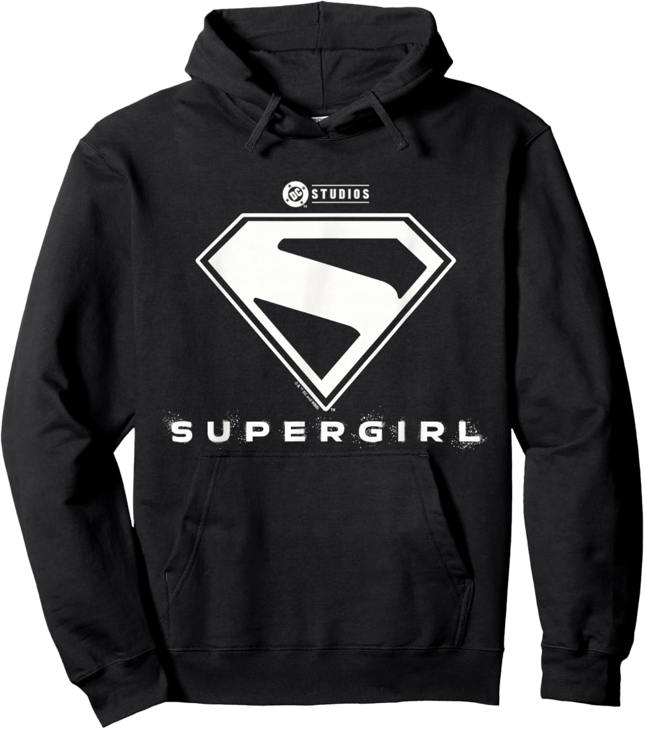 Supergirl 2026 White Shield Hoodie - Hoodie | Black