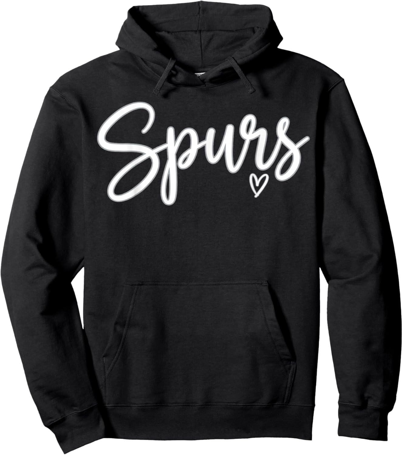Retro Spurs Vintage Hoodie - Hoodie | Black