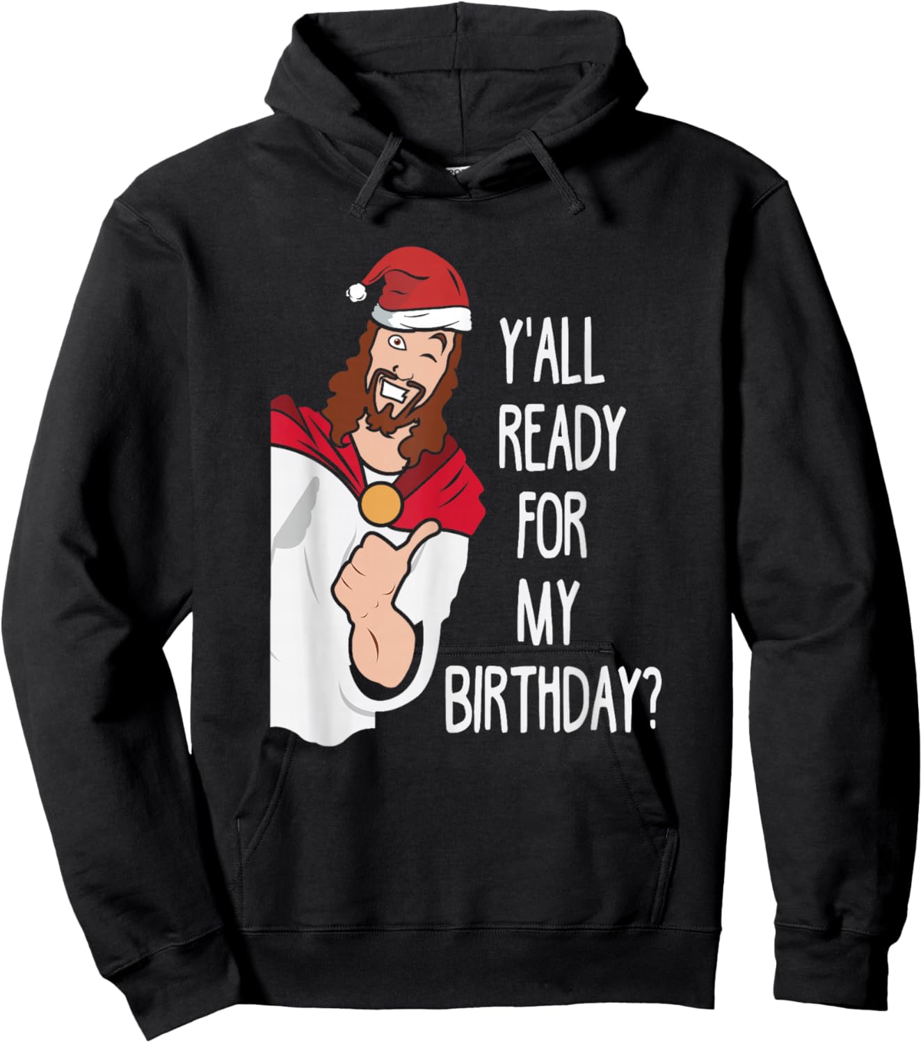 Funny Birthday Boy Men Women Kids Ugly Christmas Hoodie - Hoodie | Black