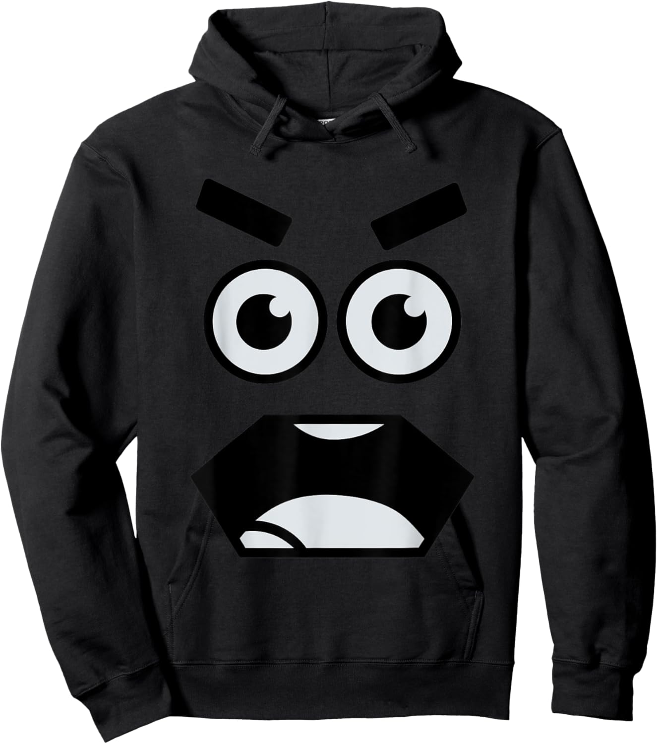 Creepy Carrots Face Halloween Costume for Kids and Adult Hoodie - Hoodie | Black
