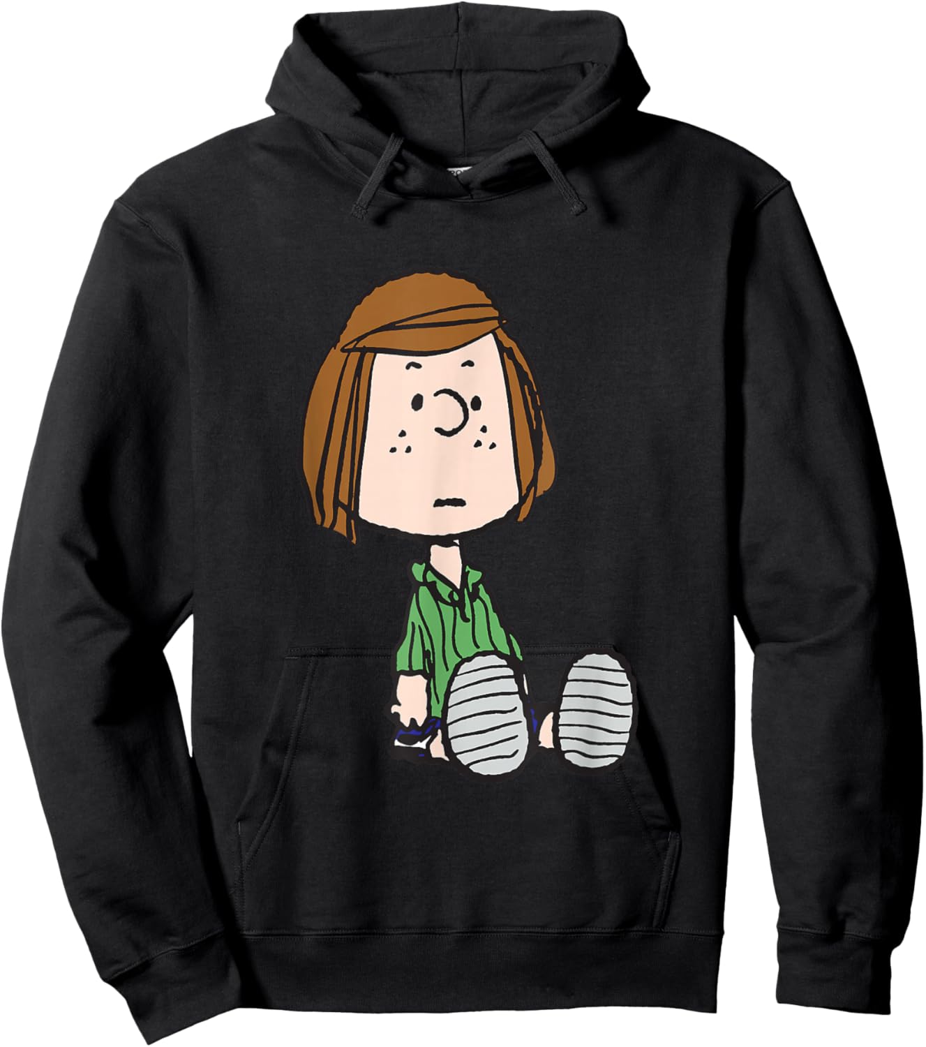 Peanuts Peppermint Patty Hoodie - Hoodie | Black