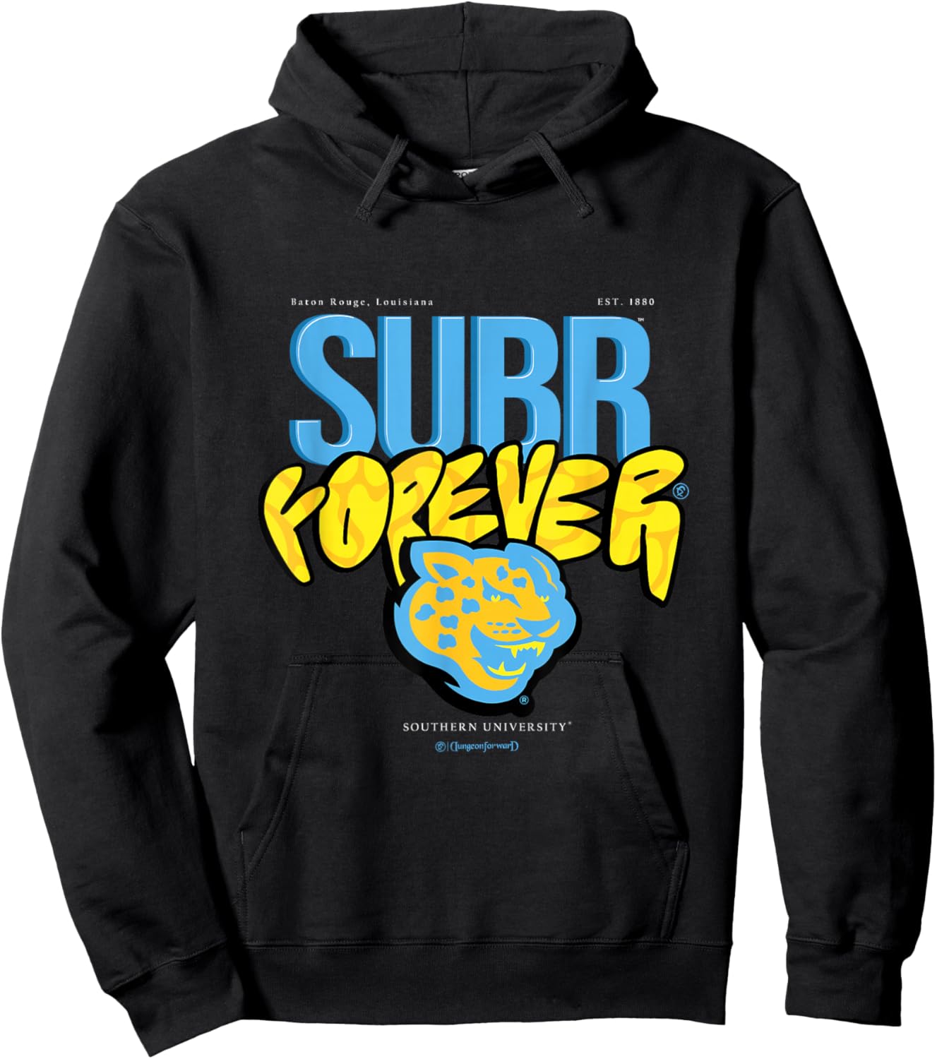 The Yard Essentials - Southern University - SU Forever HBCU Hoodie - Hoodie | Black