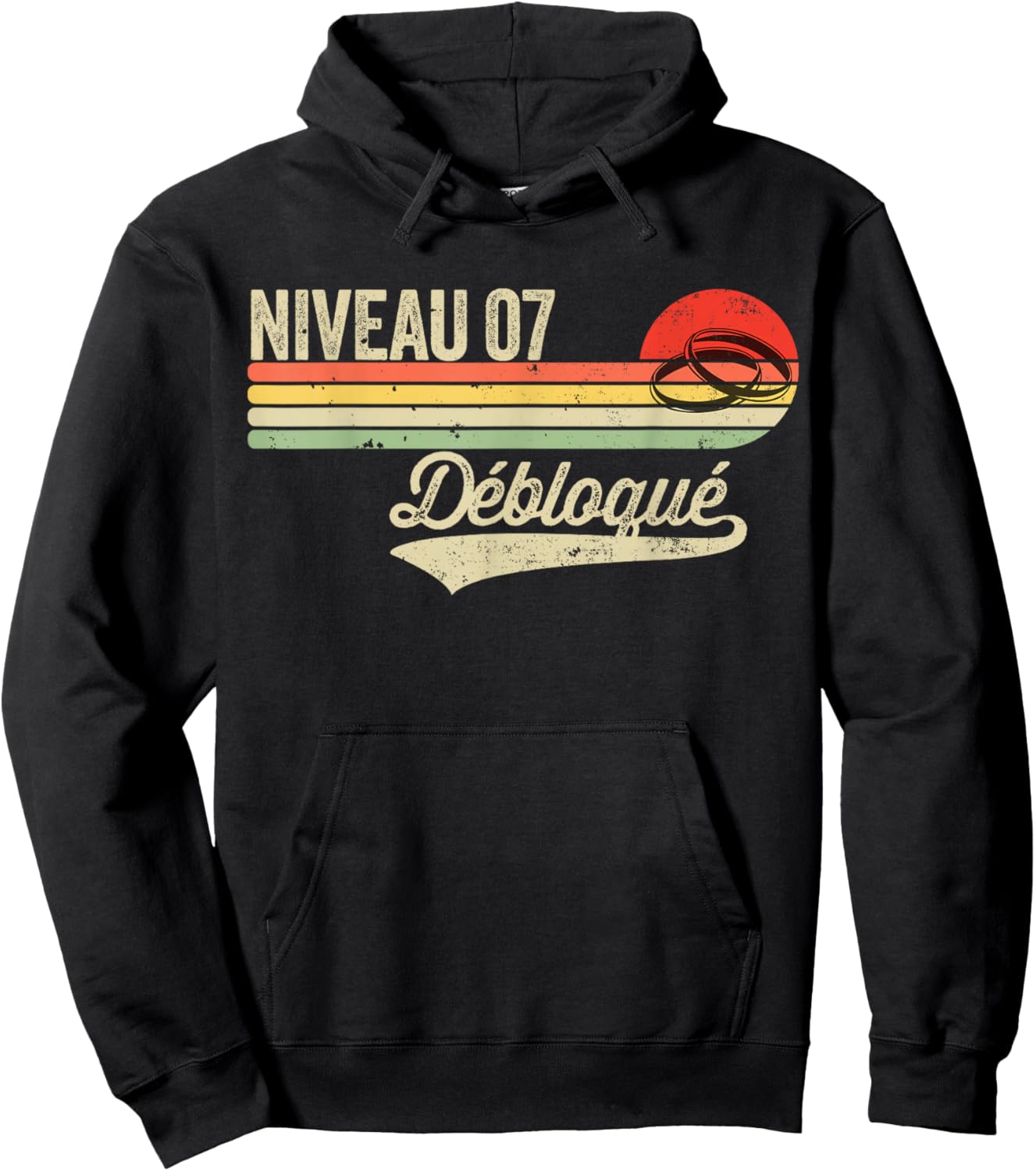 Funny 7 Years Wedding Gift Hoodie - Hoodie | Black