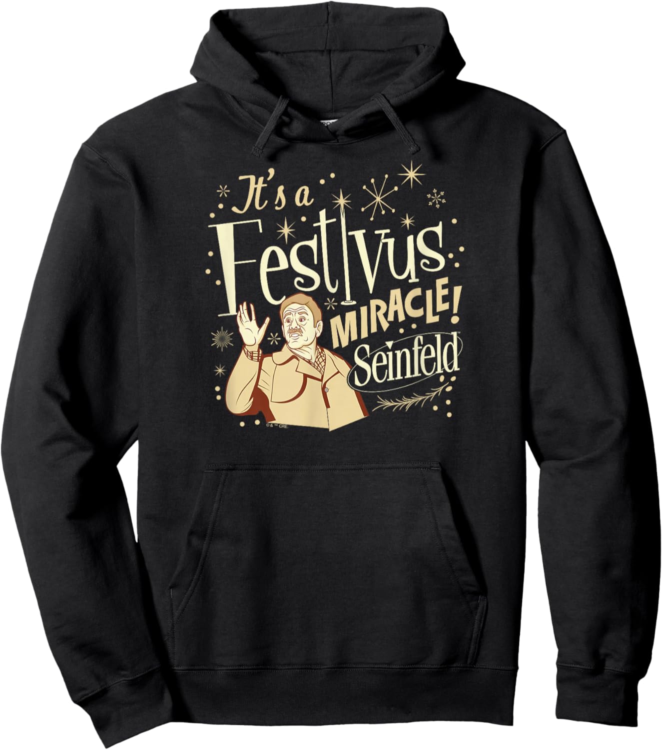 Seinfeld - It's A Festivus Miracle Hoodie - Hoodie | Black