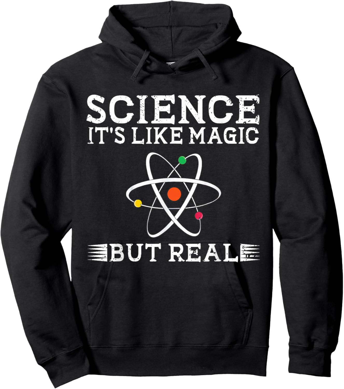 Science It's Like Magic But Real Science Teacher Scientist Hoodie - Hoodie | Black