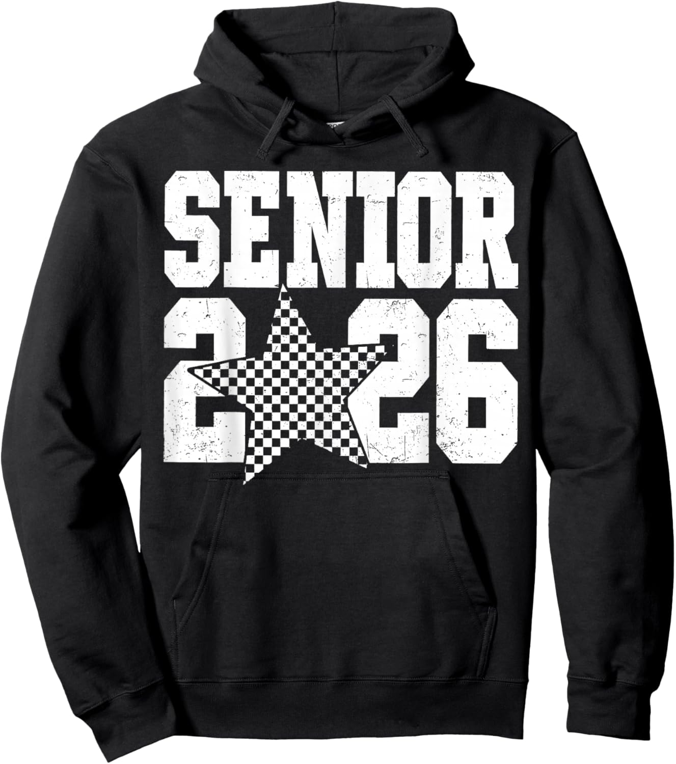 Senior 2026 Class of 2026 Graduation 2026 Boys Girls Hoodie - Hoodie | Black