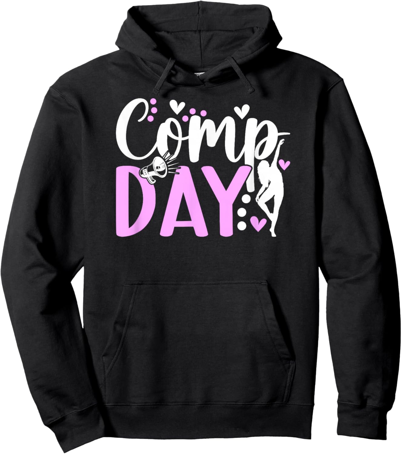Dance Comp Day Dancer Competition Day Dancing Hoodie - Hoodie | Black