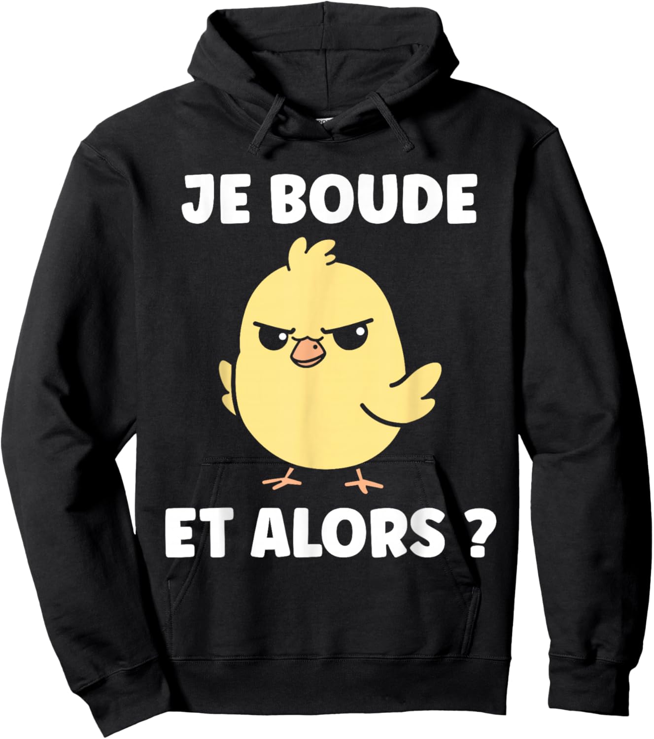 Humor sulking Simple Chick Cute grumpy Funny I sulk Hoodie - Hoodie | Black
