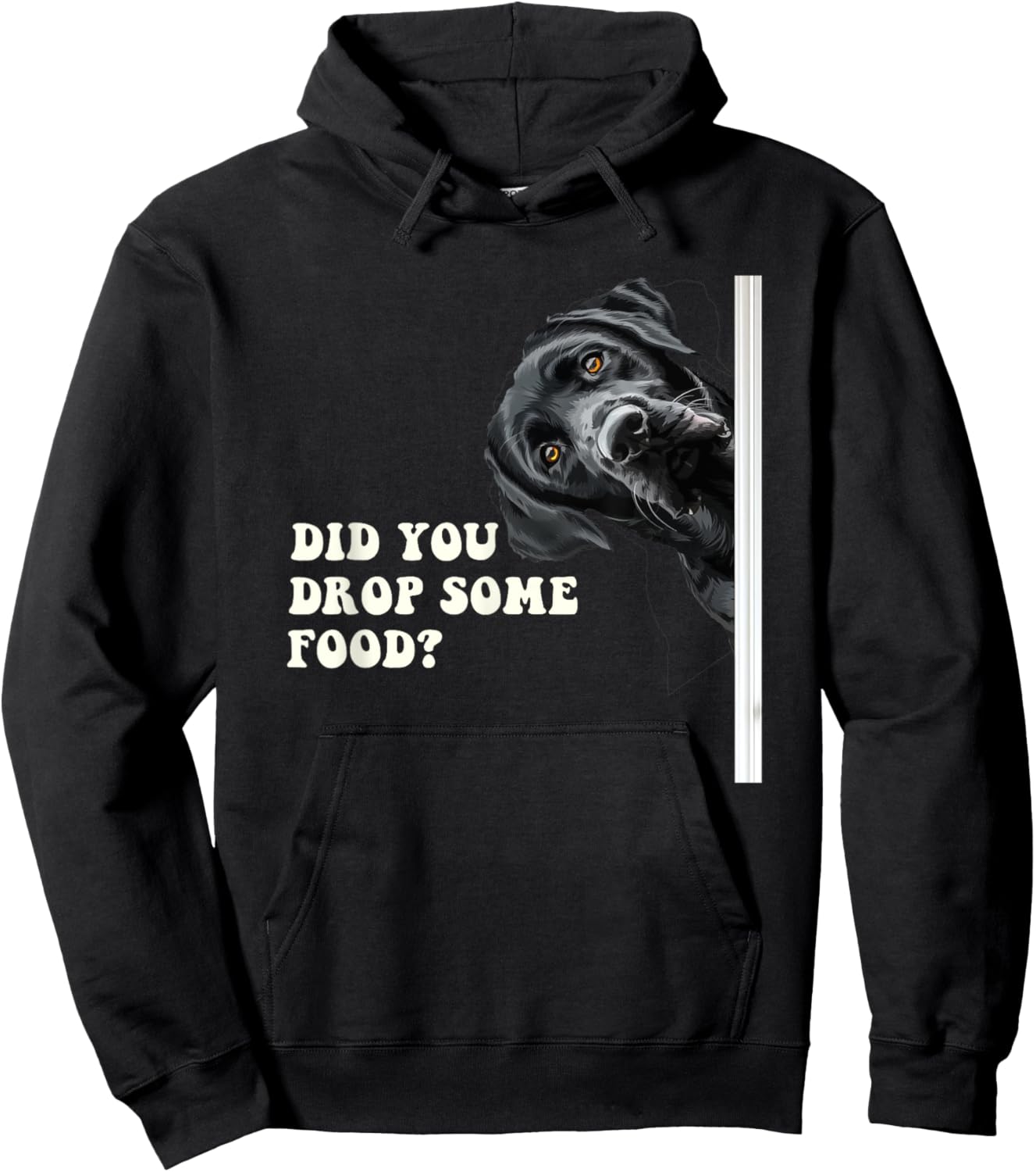 Black Labrador Funny Shirt Hoodie - Hoodie | Black