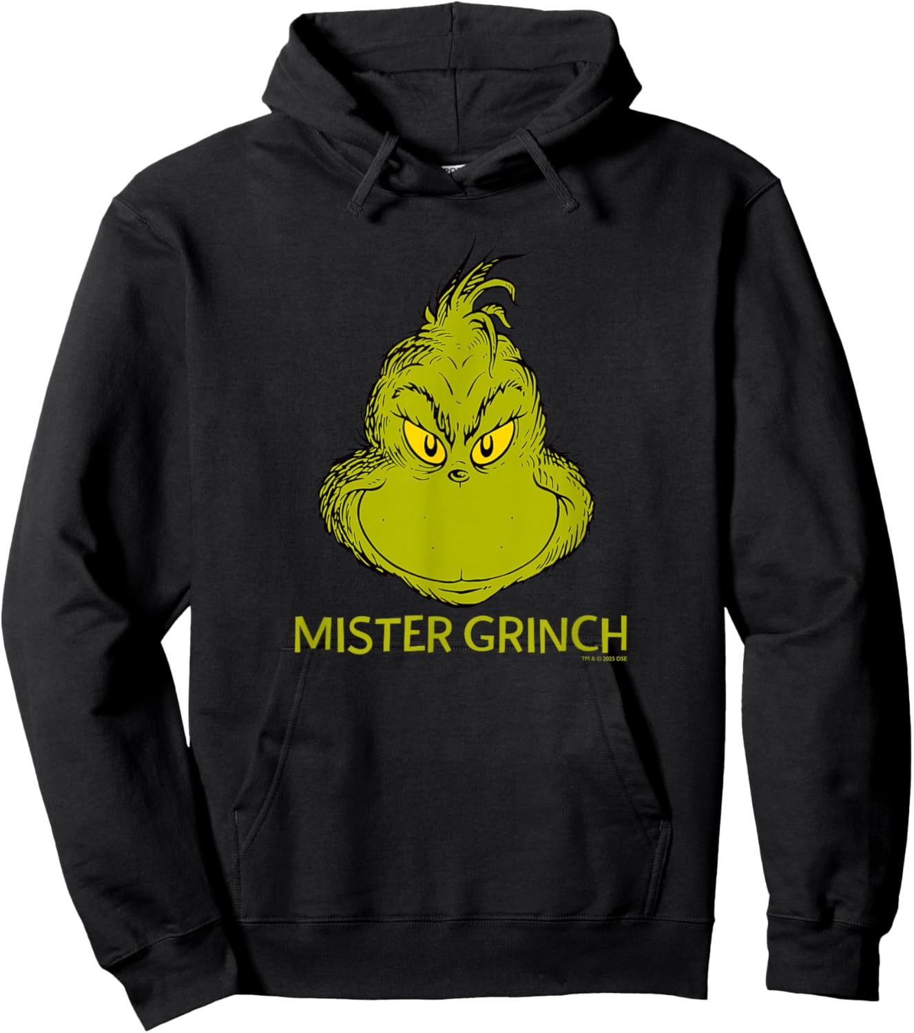 Grinch - Mister Grinch Christmas Hoodie - Hoodie | Black
