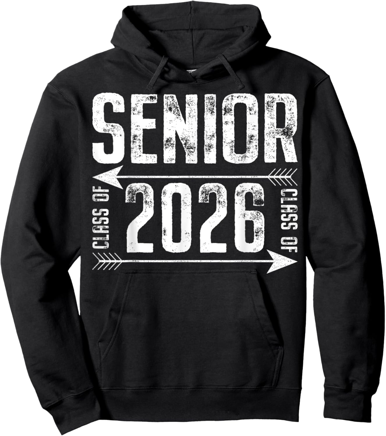 Senior Graduate Class of 2026 Graduation Men Women Gifts Hoodie - Hoodie | Black
