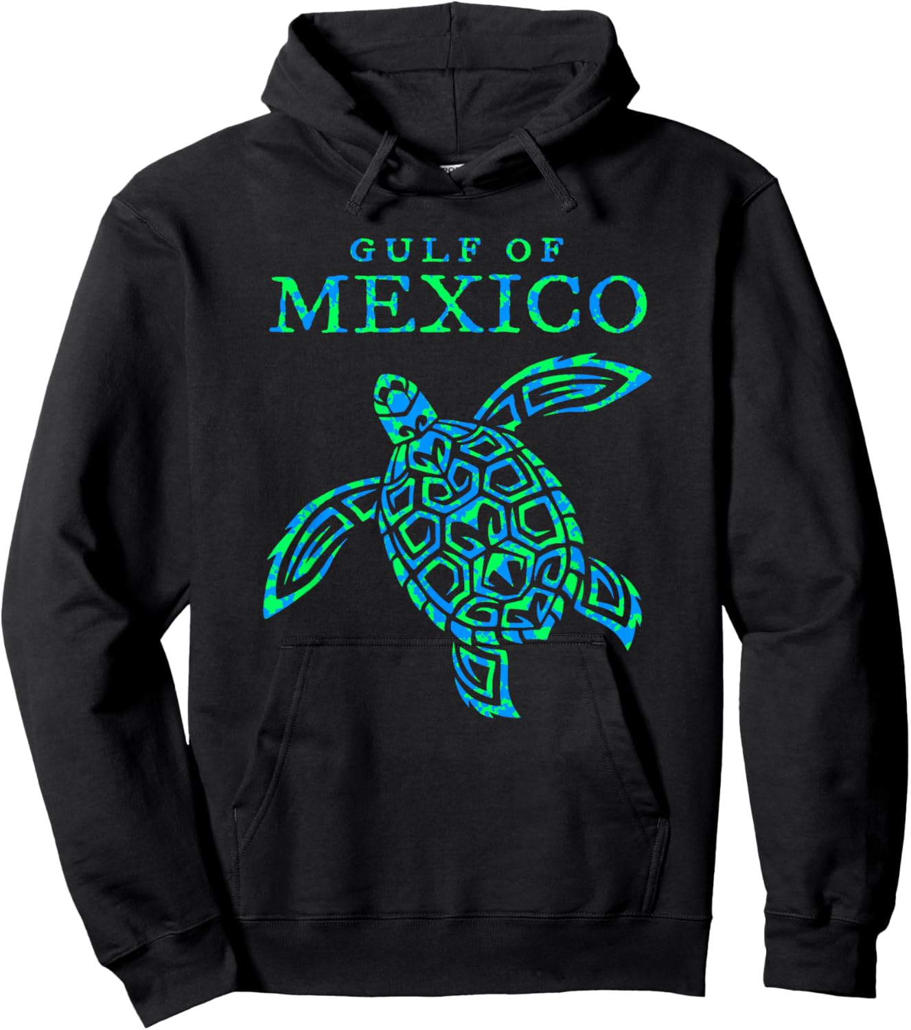 Gulf of Mexico Sea Turtle Vacation Souvenir Boys Girls Hoodie - Hoodie | Black