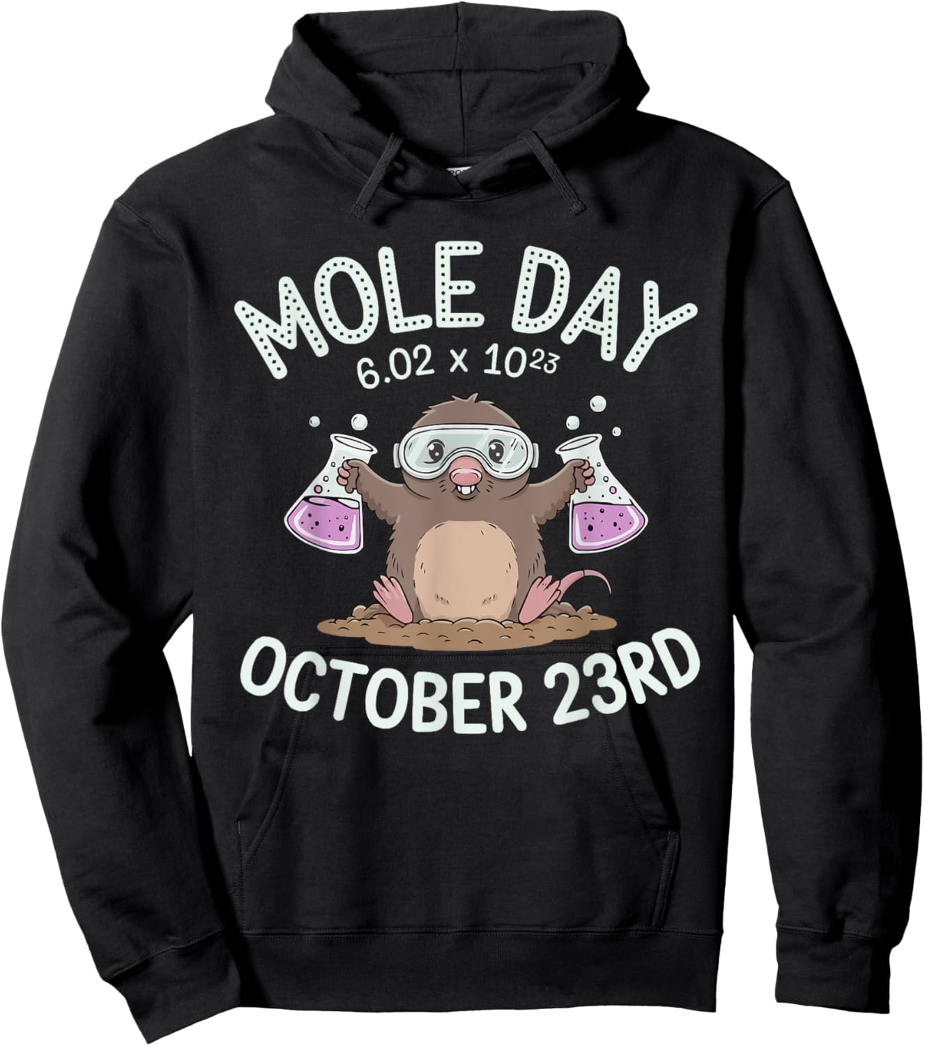 National Mole Day Animal Mammal Mole Whisperer Hoodie - Hoodie | Black