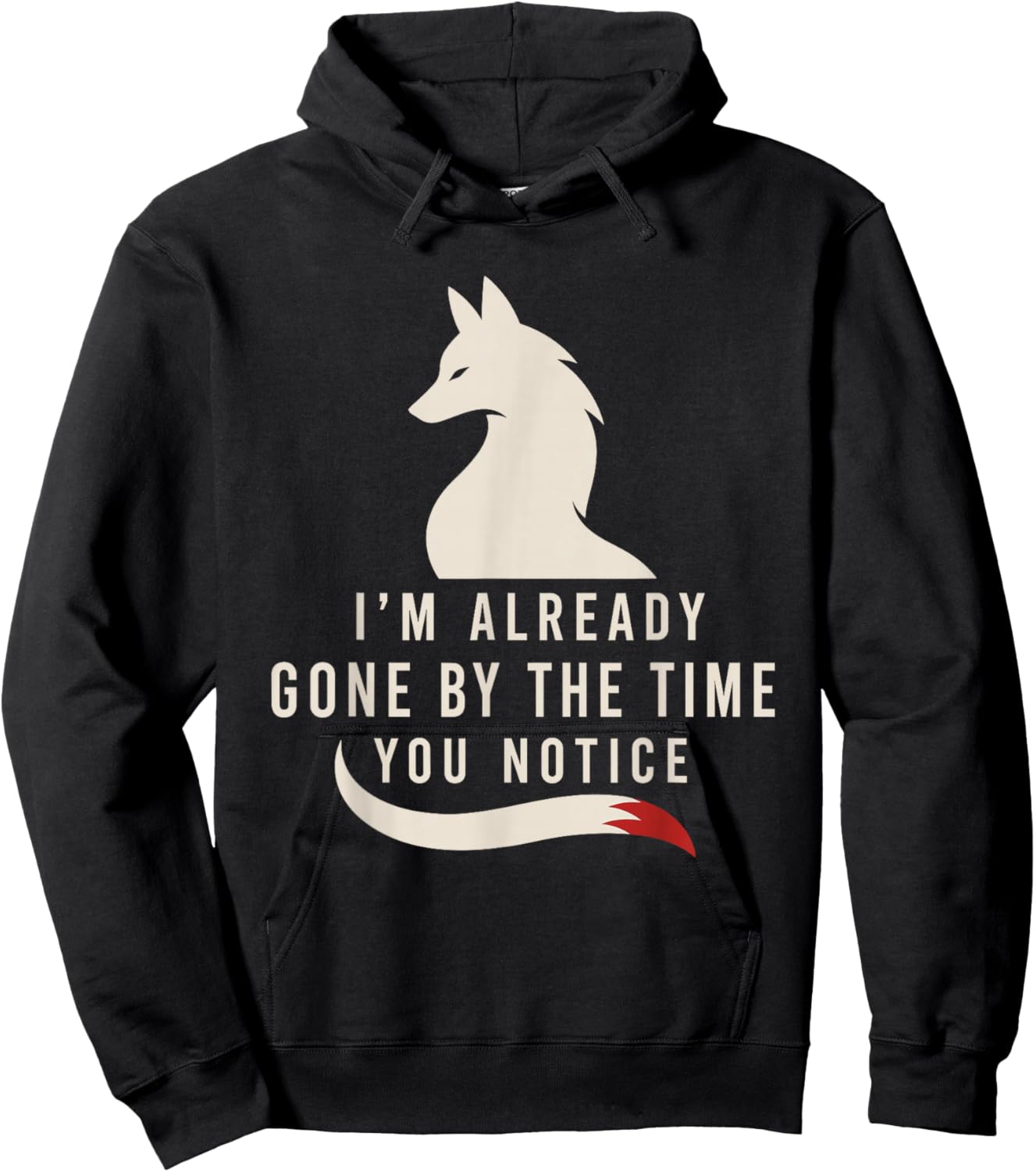 Kitsune Japanese Fox Fox Spirit Japanese Folklore Yokai Hoodie - Hoodie | Black