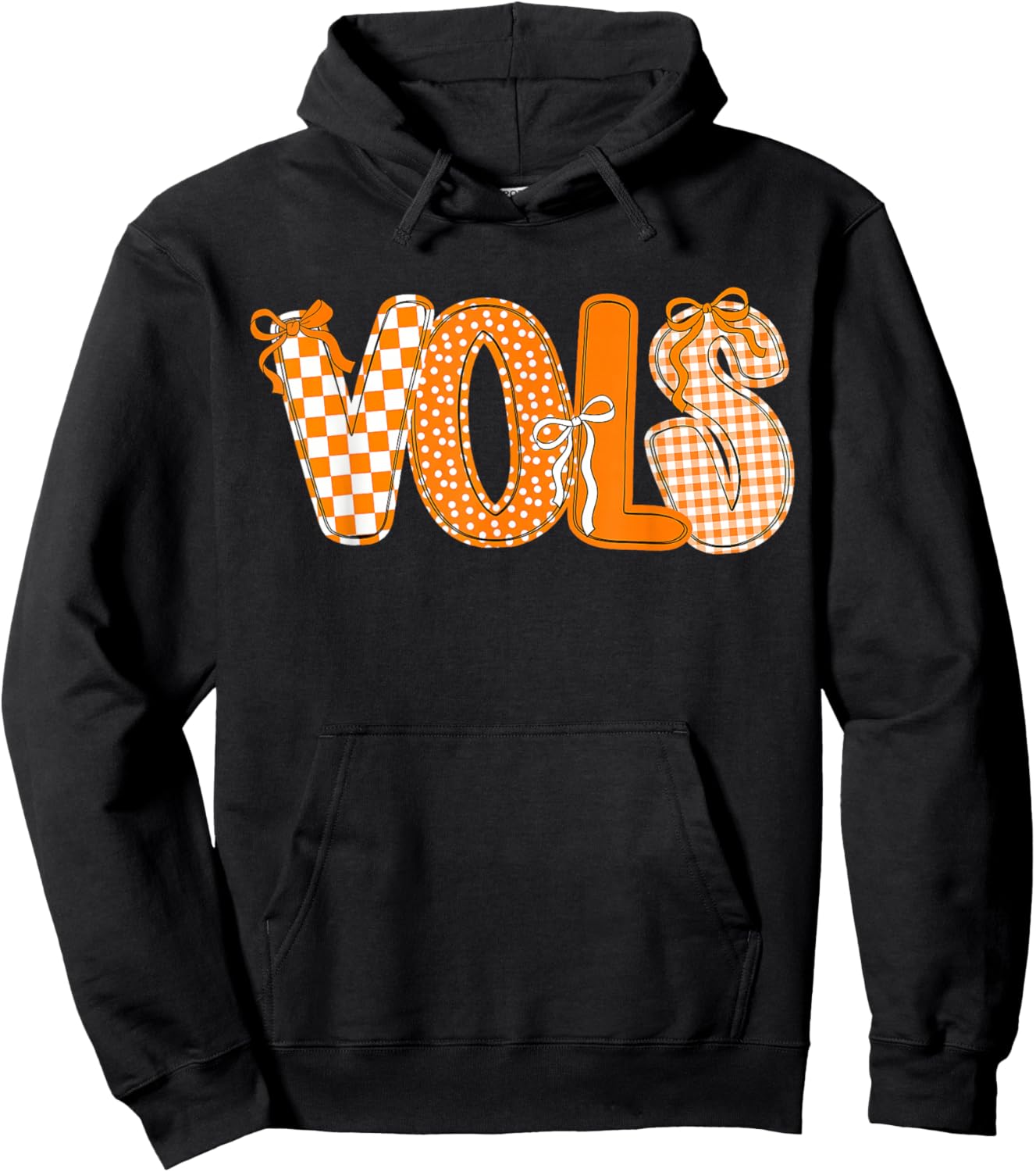 Vintage Classic 90's Vols Hoodie - Hoodie | Black