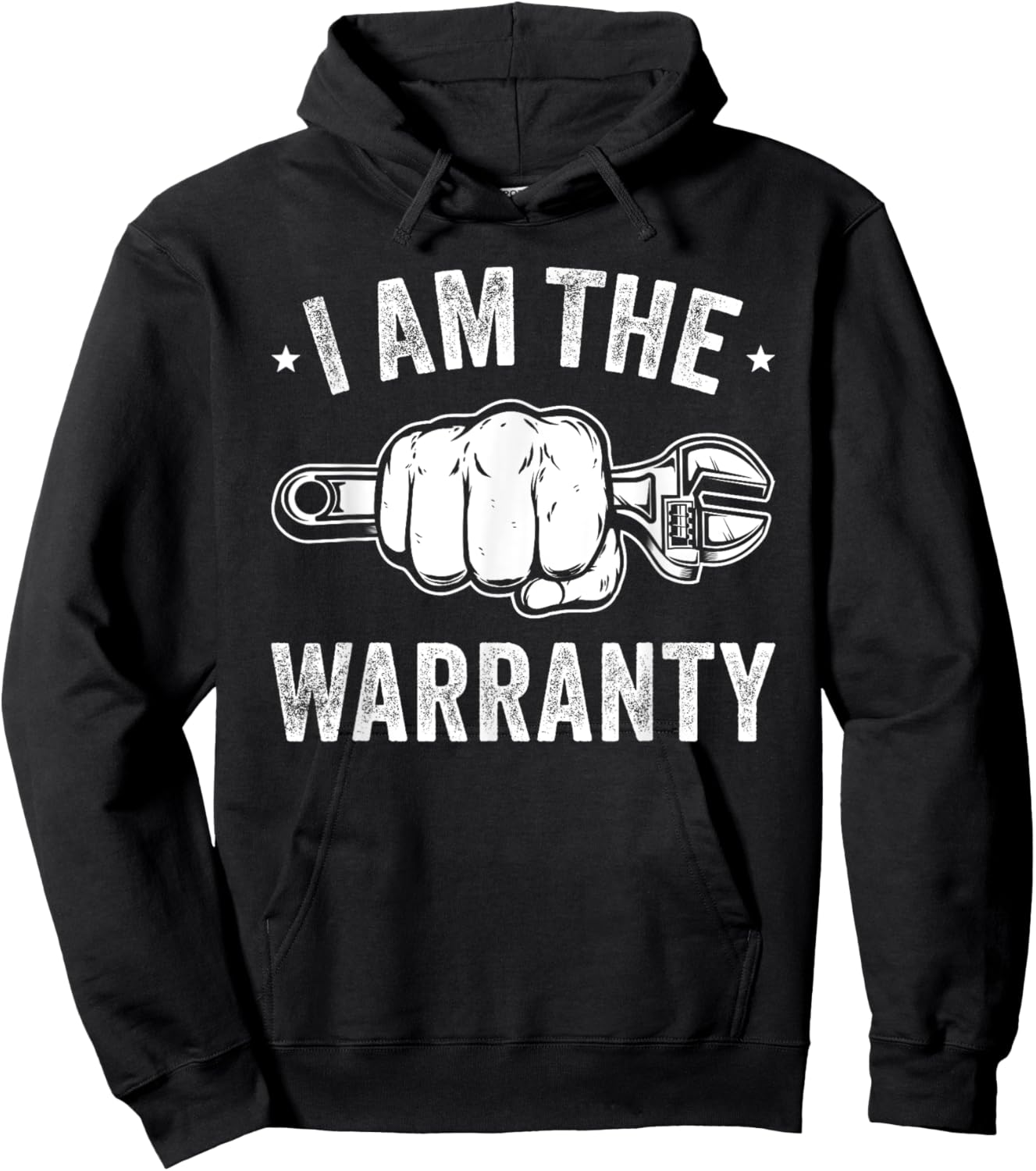 Car Lover I Am The Warranty Car Mechanic Hoodie - Hoodie | Black