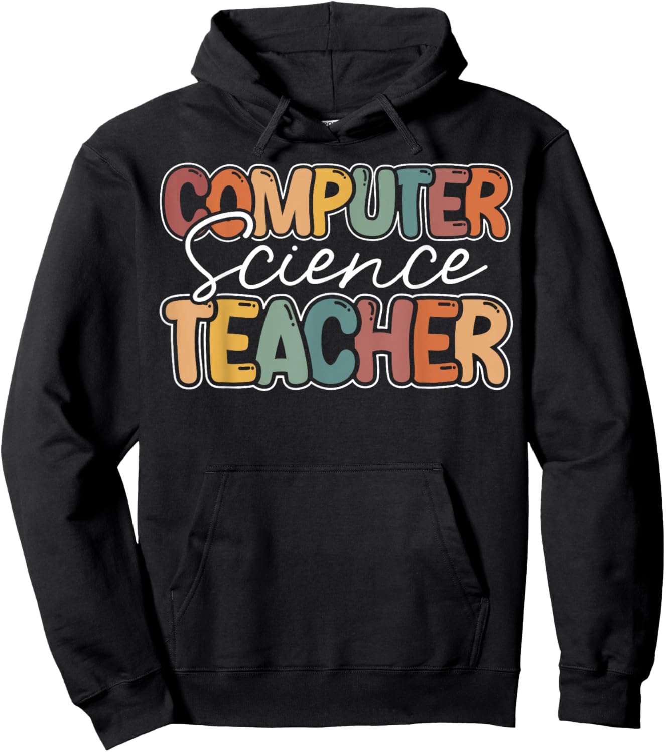 Computer Science Teacher Appreciation Teaching Hoodie - Hoodie | Black