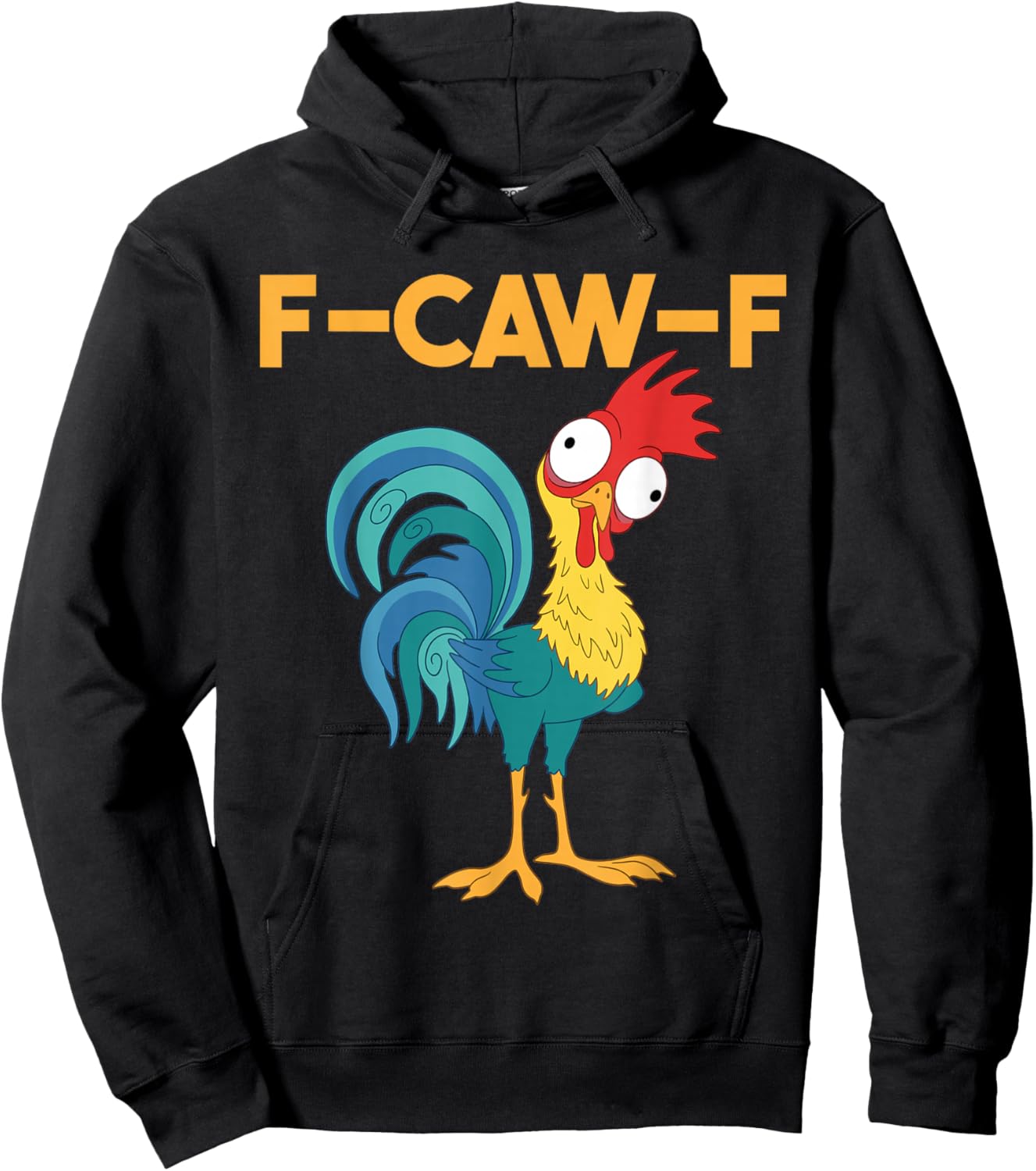 F-Caw-F Hahn Funny Bird Fcawf Chicken Whisperer Fawk Off Hoodie - Hoodie | Black