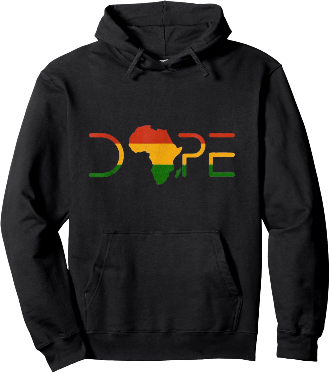 T-Shirt Hoodie - Hoodie | Black