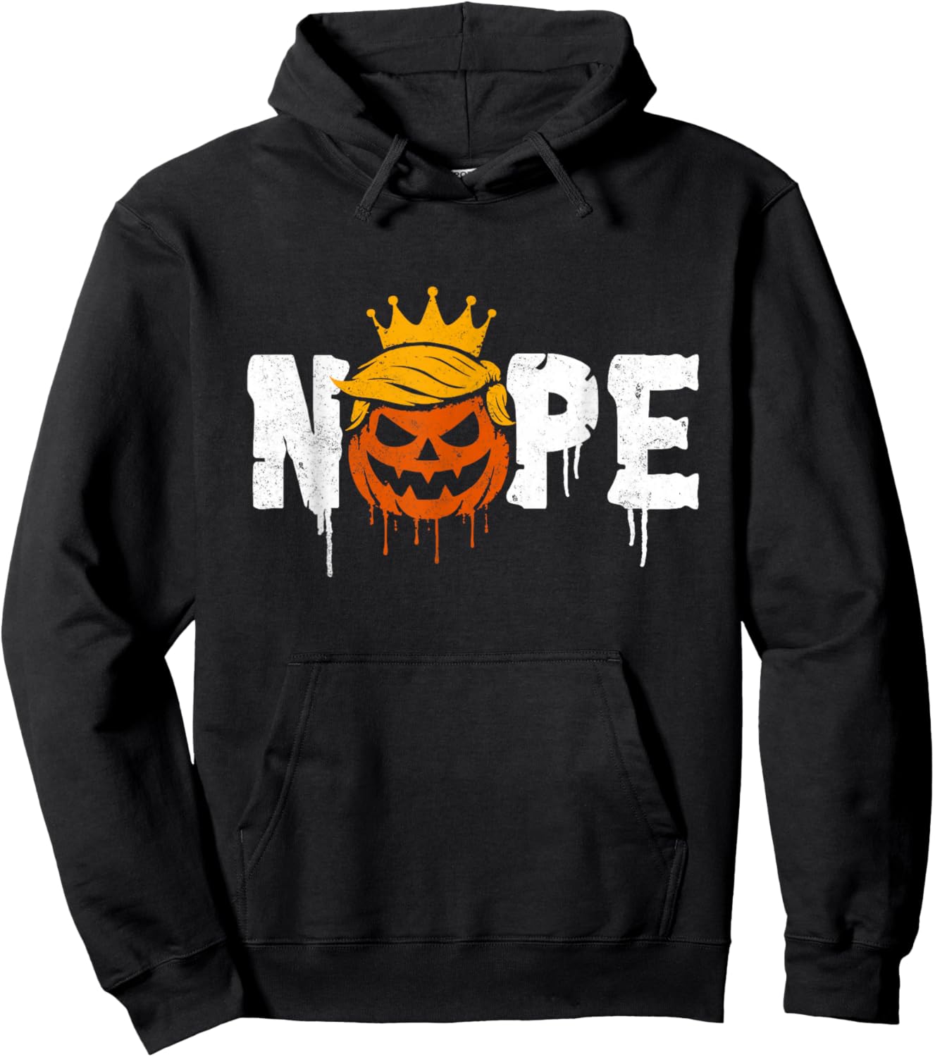 No Kings Halloween Hoodie - Hoodie | Black