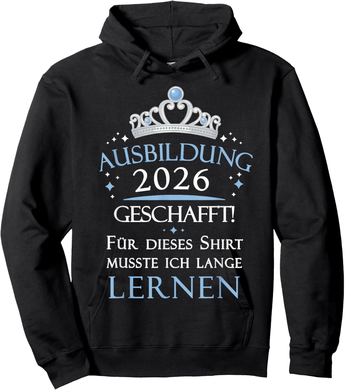 Ausbildung Geschafft 2026 Lehre Abschluss Hoodie - Hoodie | Black