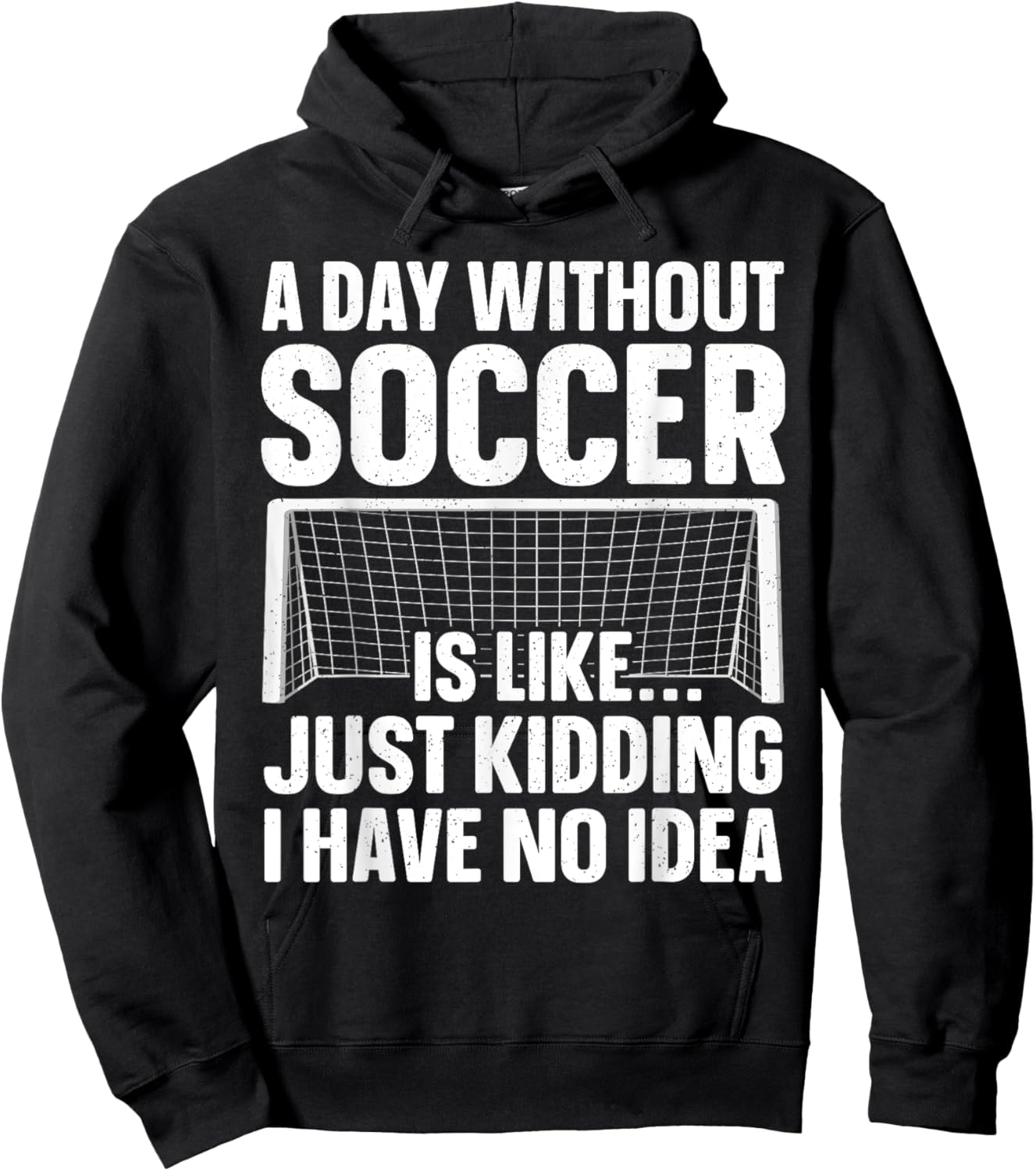 Funny Soccer Design Women Soccer Lover Soccer Player Hoodie - Hoodie | Black
