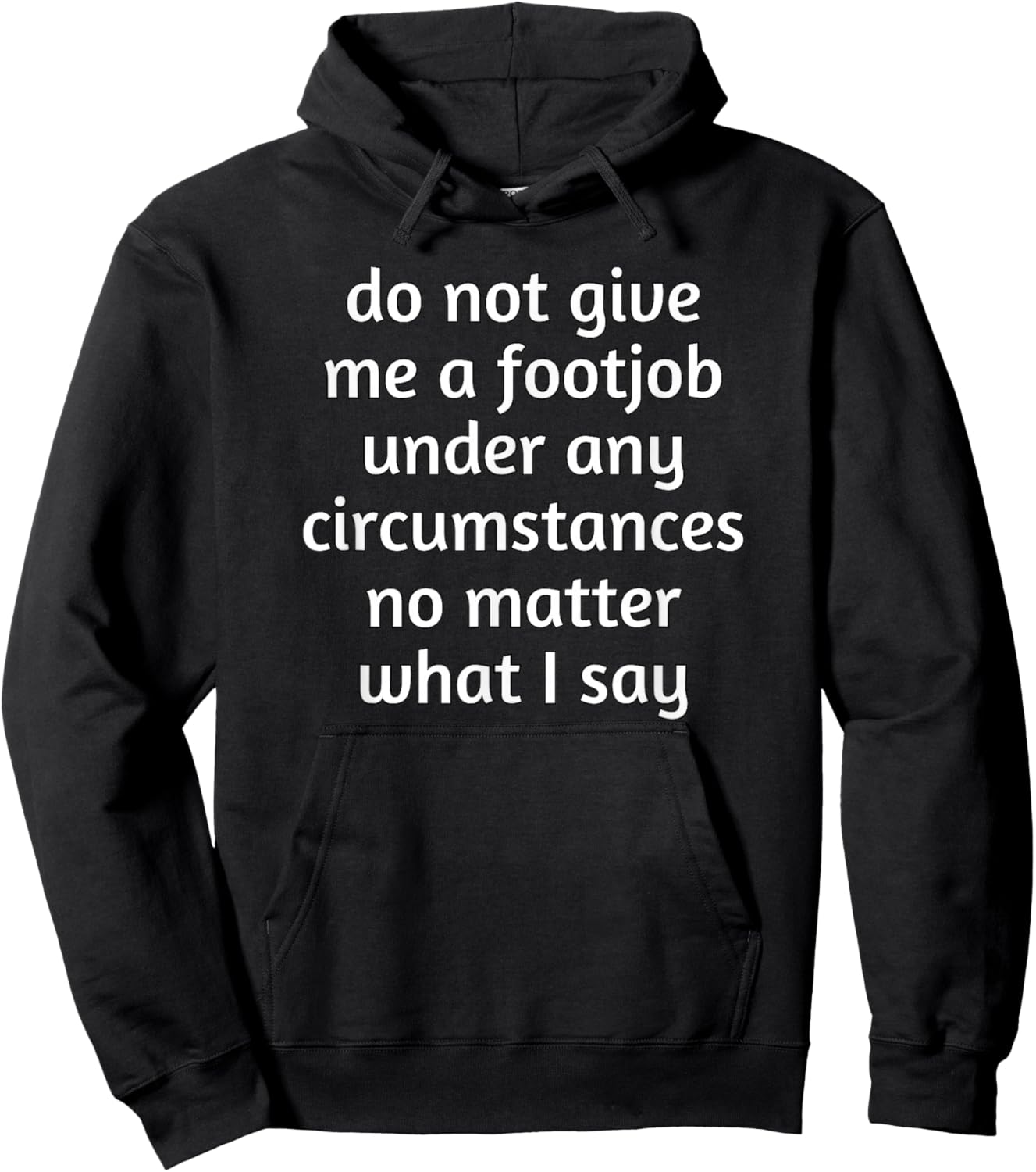 Funny Footjob Tanks and Hoodie - Hoodie | Black