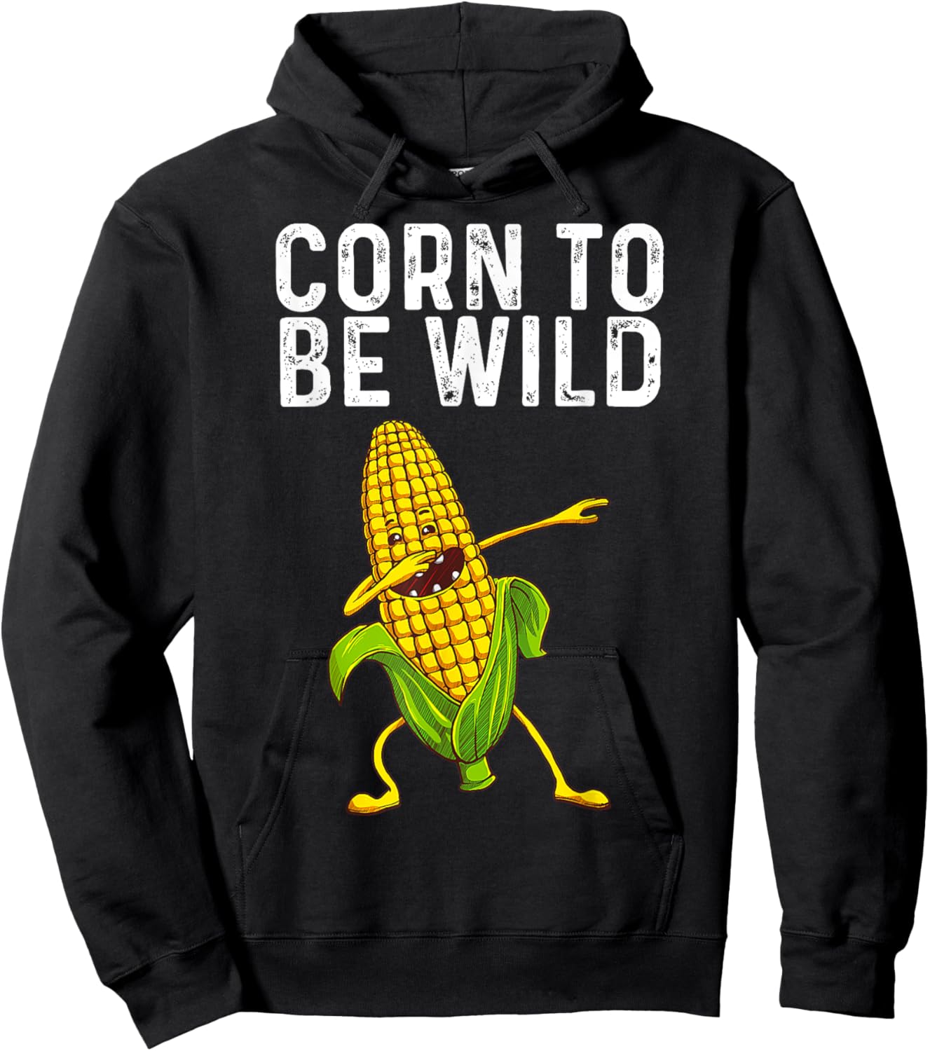 Corn On The Cob Costume Farmer Funny Corn Women Hoodie - Hoodie | Black