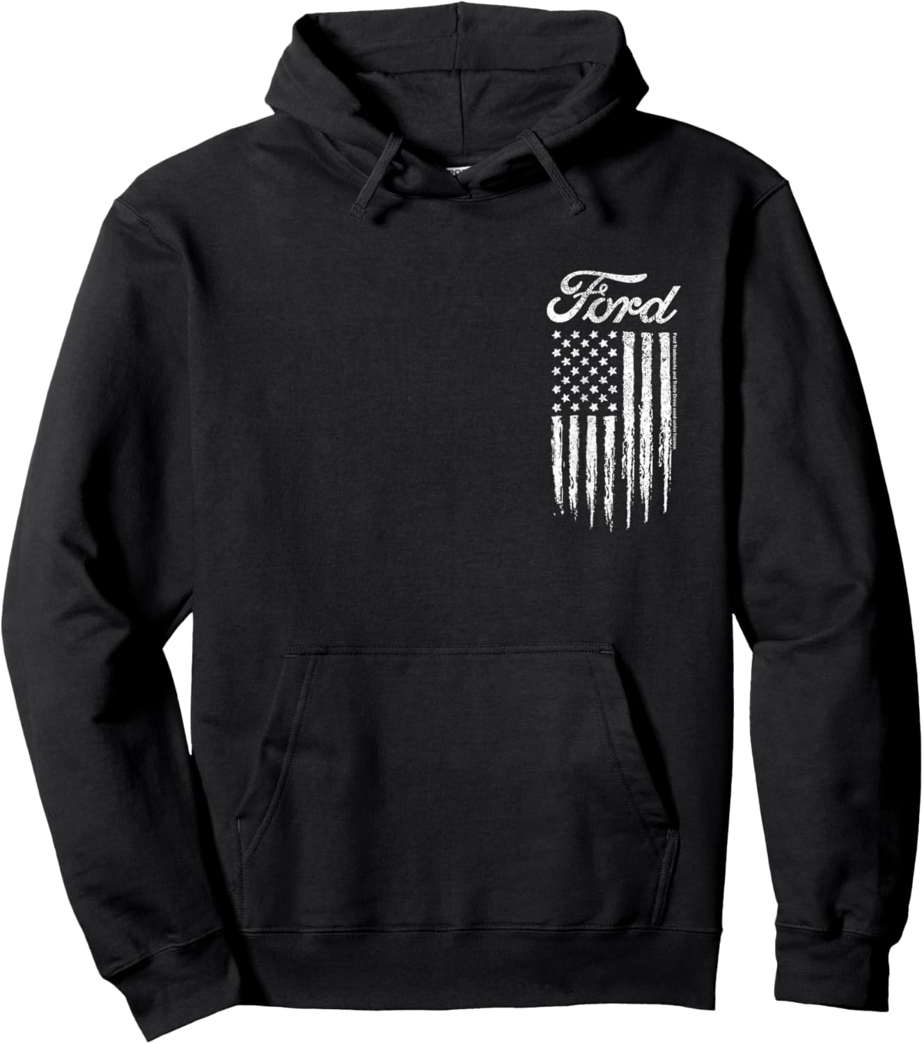 Ford -Americana Logo Hoodie - Hoodie | Black