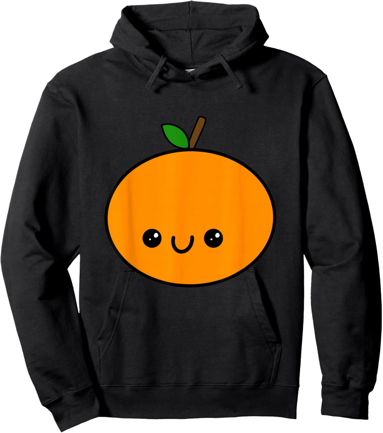Orange Fruit Halloween Costume Adult Kids Toddler Baby 5T 4T Hoodie - Hoodie | Black