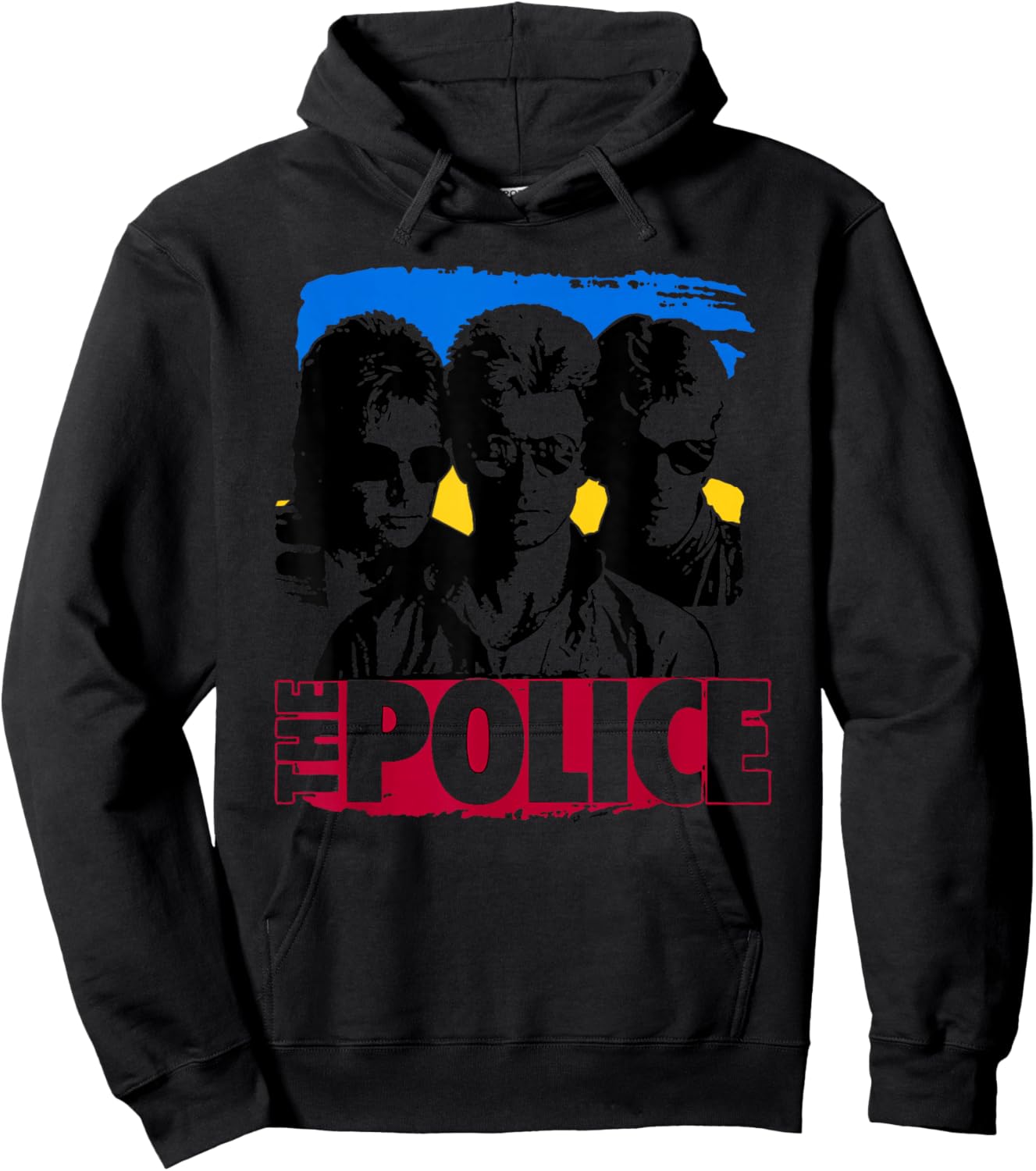 Officiel The Police Sunglasses Artwork Hoodie - Hoodie | Black
