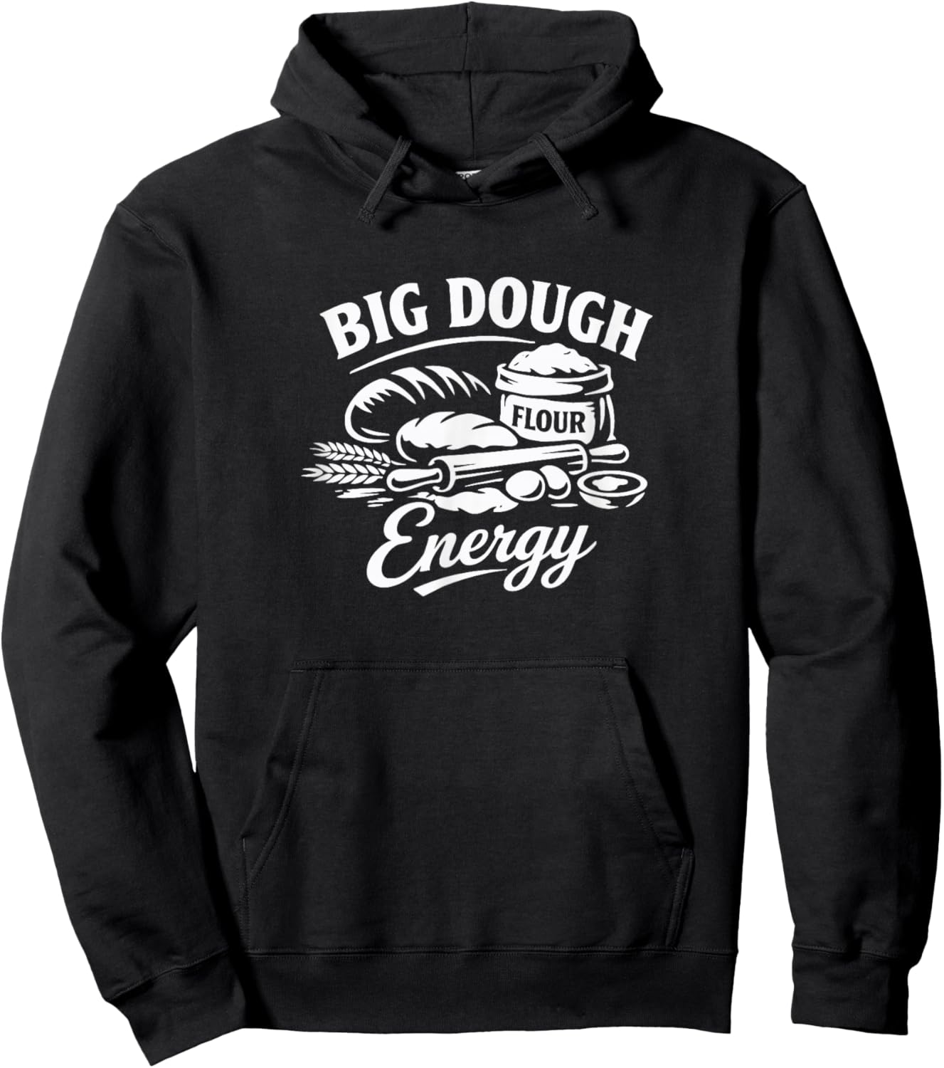 T-Shirt Hoodie - Hoodie | Black