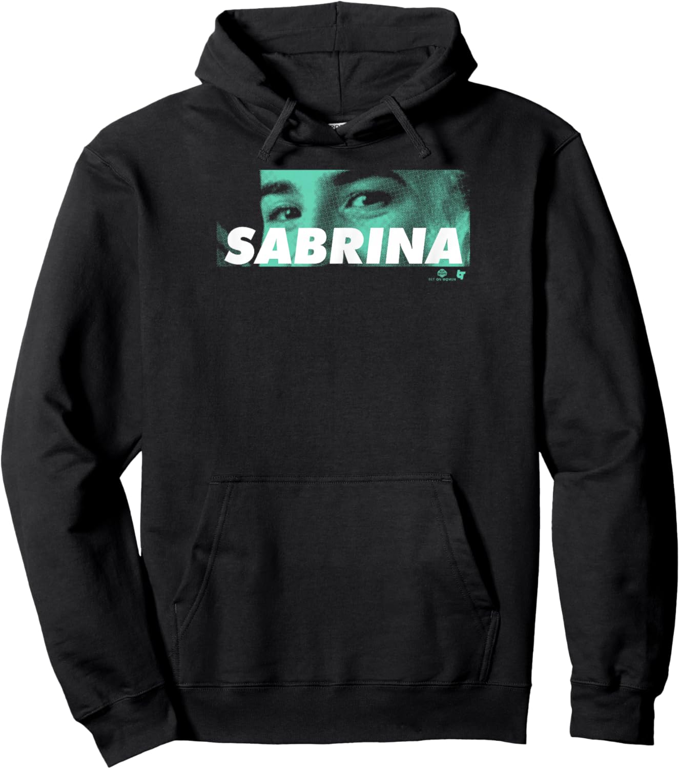 Sabrina Ionescu - Sabrina Eyes - New York Basketball Hoodie - Hoodie | Black
