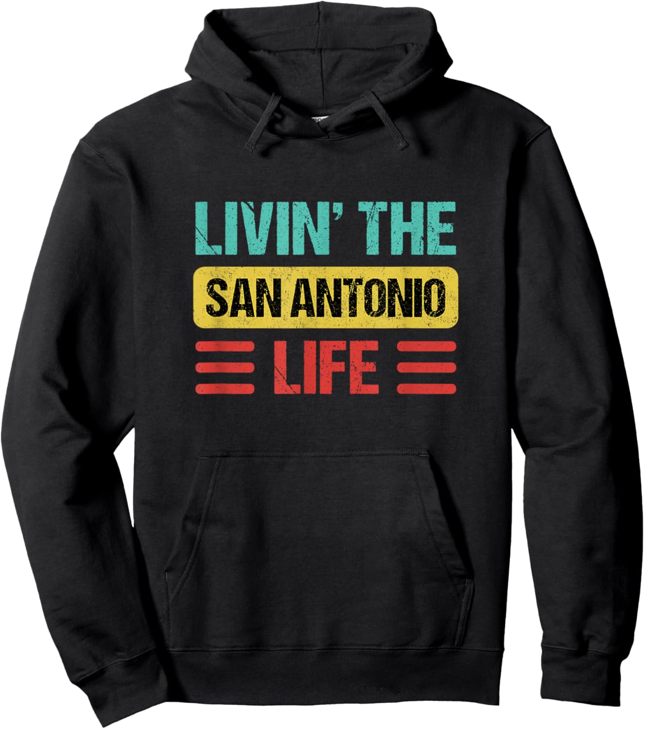 San Antonio Hoodie - Hoodie | Black