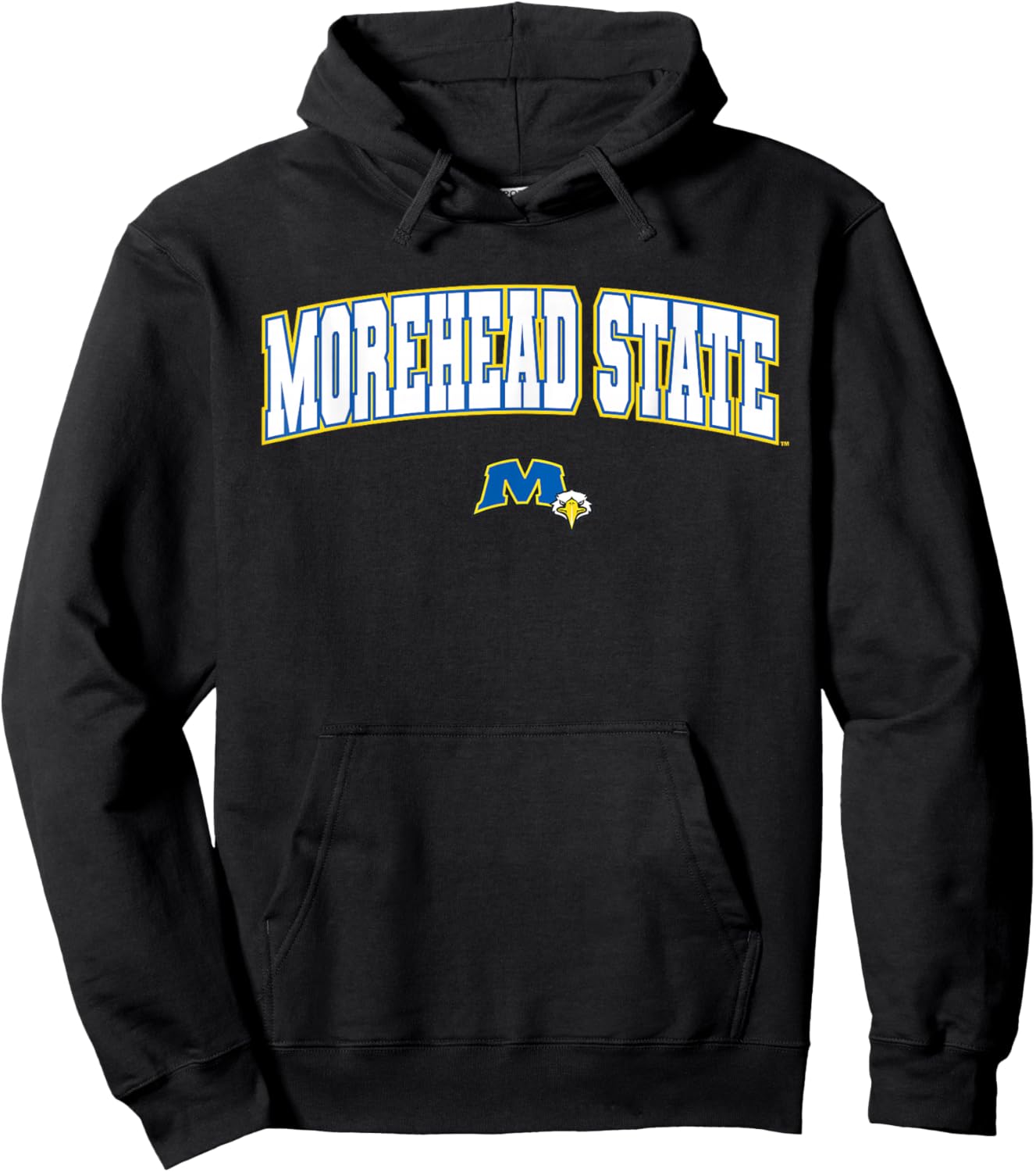 Morehead State University Eagles Arch Logo Hoodie - Hoodie | Black