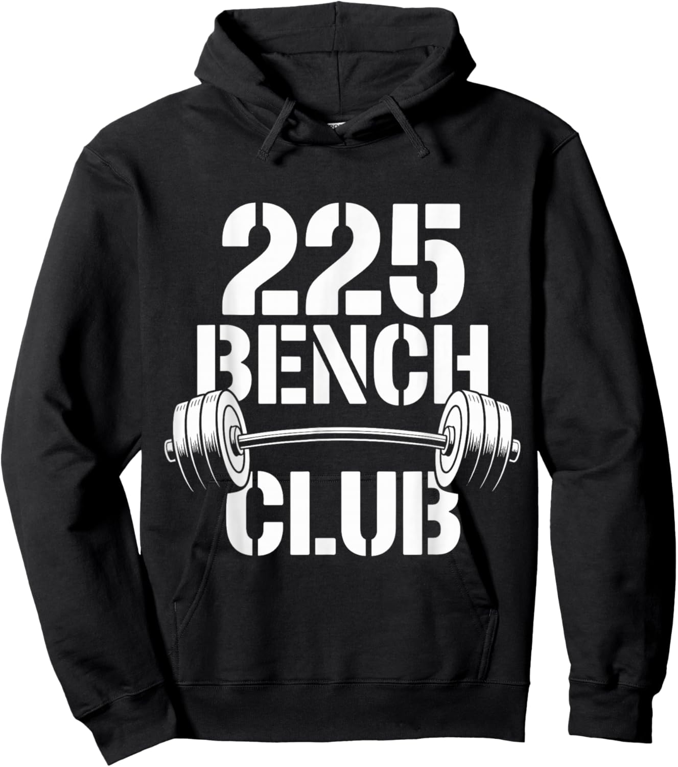 T-Shirt Hoodie - Hoodie | Black