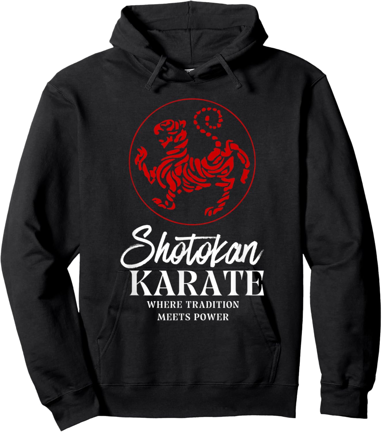 Shotokan Karate Where Tradition Meets Power Hoodie - Hoodie | Black