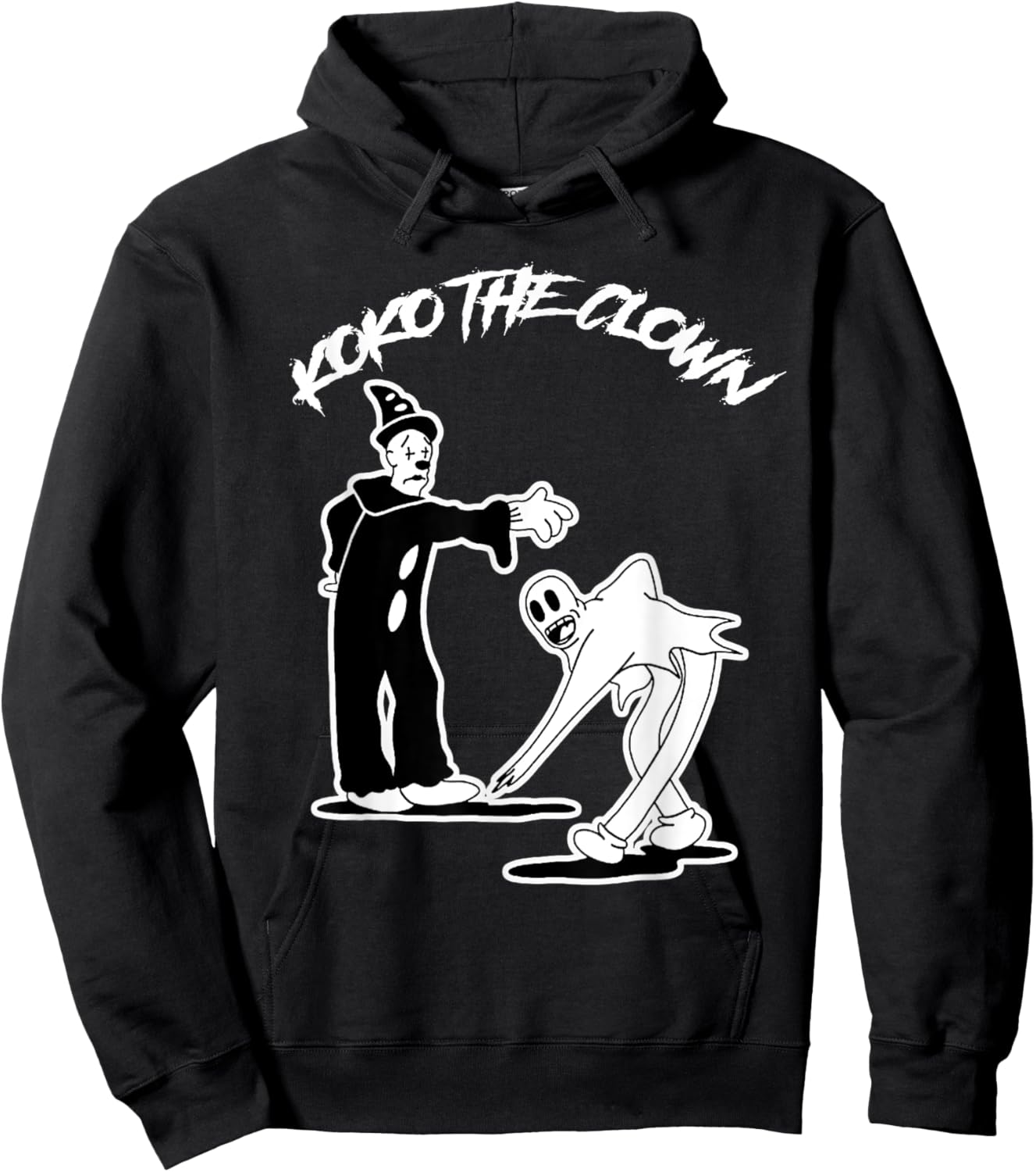 Koko the Clown Ghost Dance Gothic Hoodie - Hoodie | Black