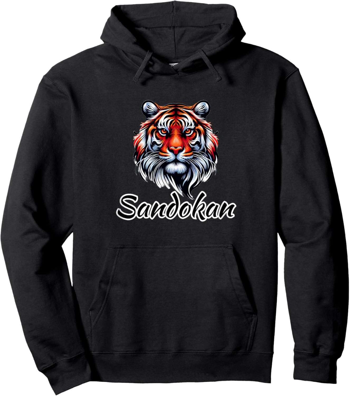 Tiger Sandokan Hoodie - Hoodie | Black