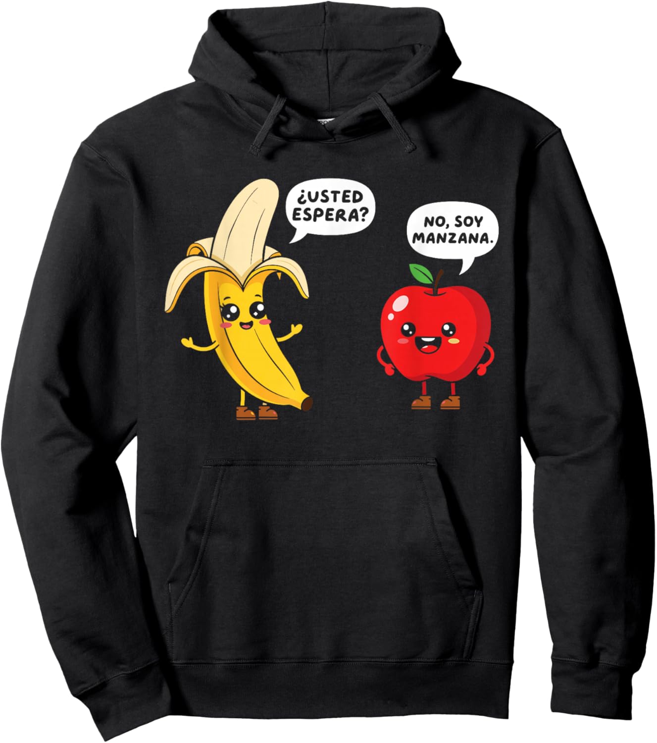 Funny Teacher Humor School Teacher Spanish Hoodie - Hoodie | Black