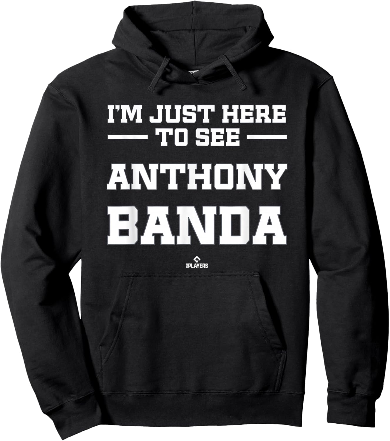 I'm Here to See Anthony Banda Prospect Baseball Fan Gear Hoodie - Hoodie | Black