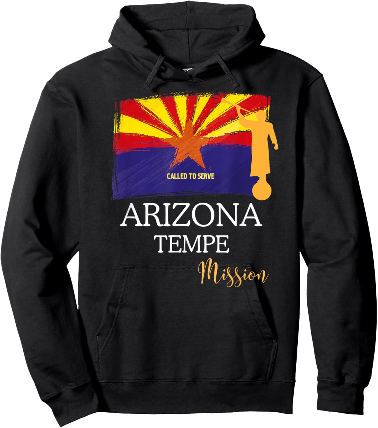 Arizona Tempe Mormon LDS Mission Missionary Hoodie - Hoodie | Black