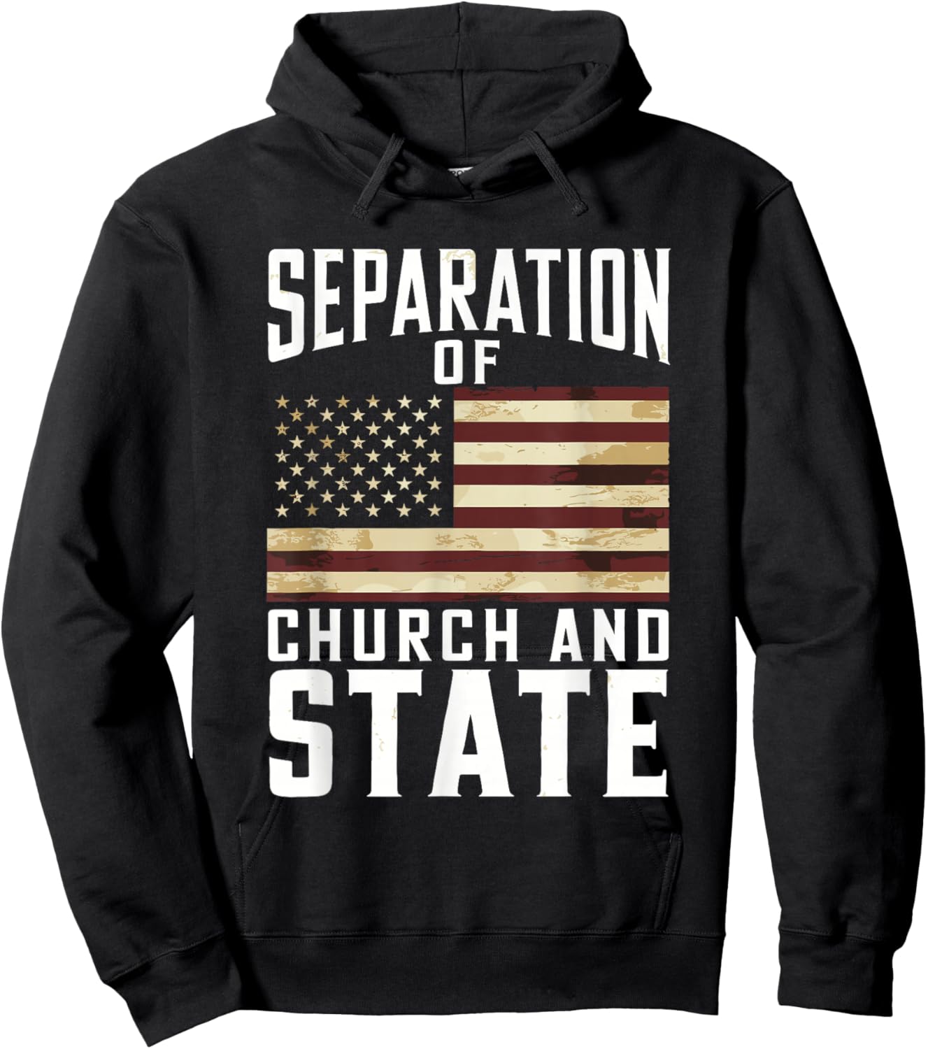 Separation Of Church And State Hoodie - Hoodie | Black