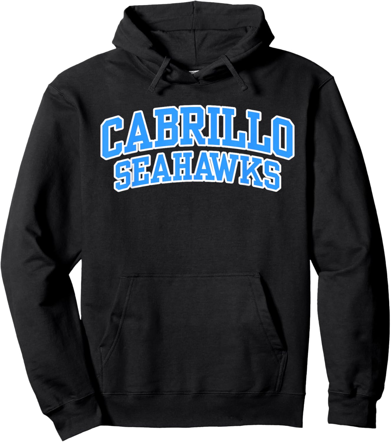 Cabrillo College Seahawks Apparel Sports Fan Hoodie - Hoodie | Black