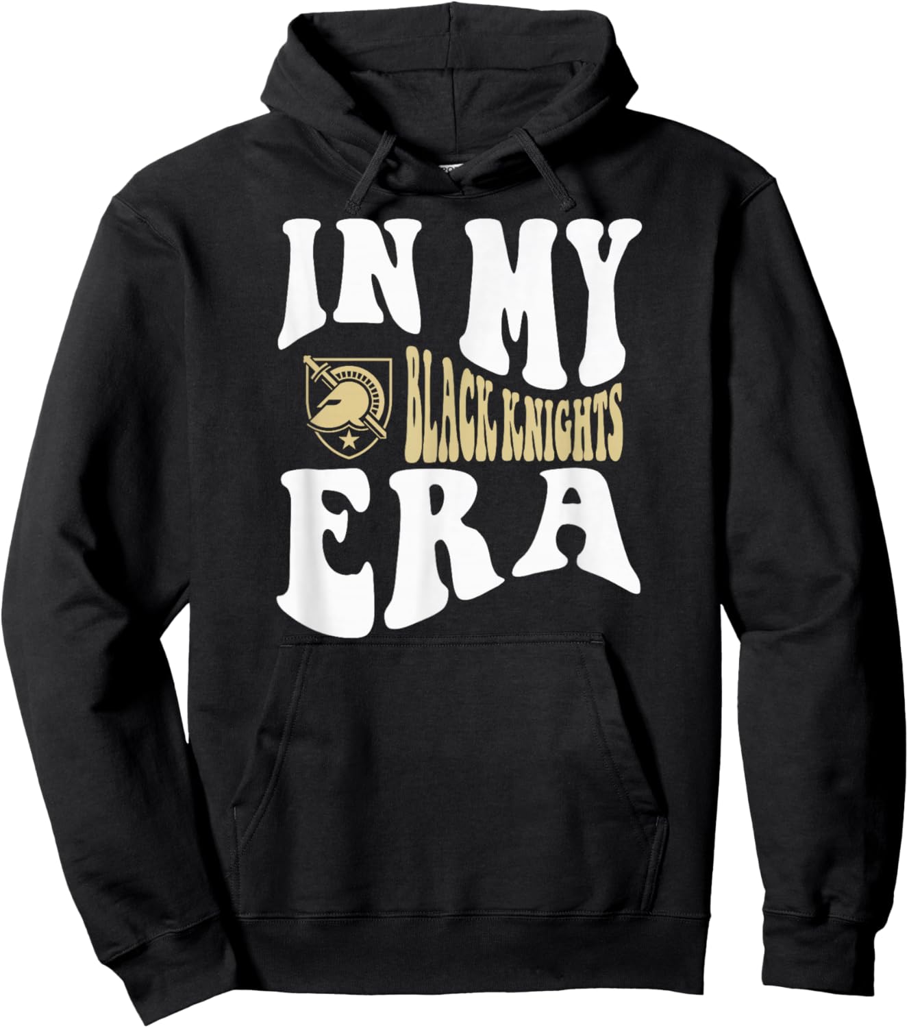 Army Black Knights Era Black Officially Licensed Hoodie - Hoodie | Black