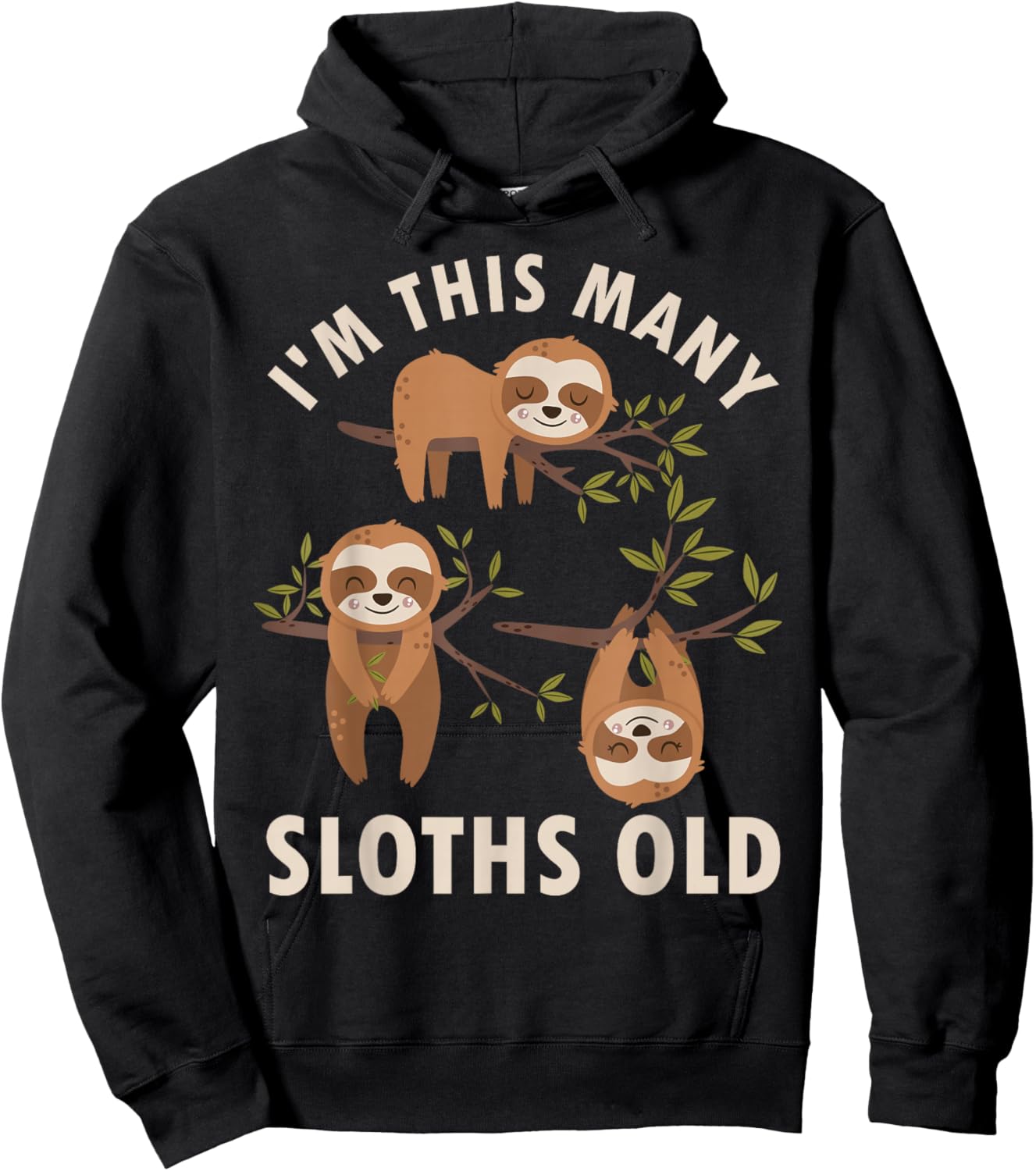 T-Shirt Hoodie - Hoodie | Black