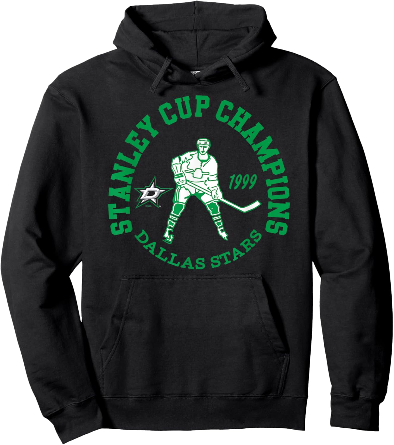 Dallas Stars Stanley Cup Champions 1999 Black Hoodie - Hoodie | Black